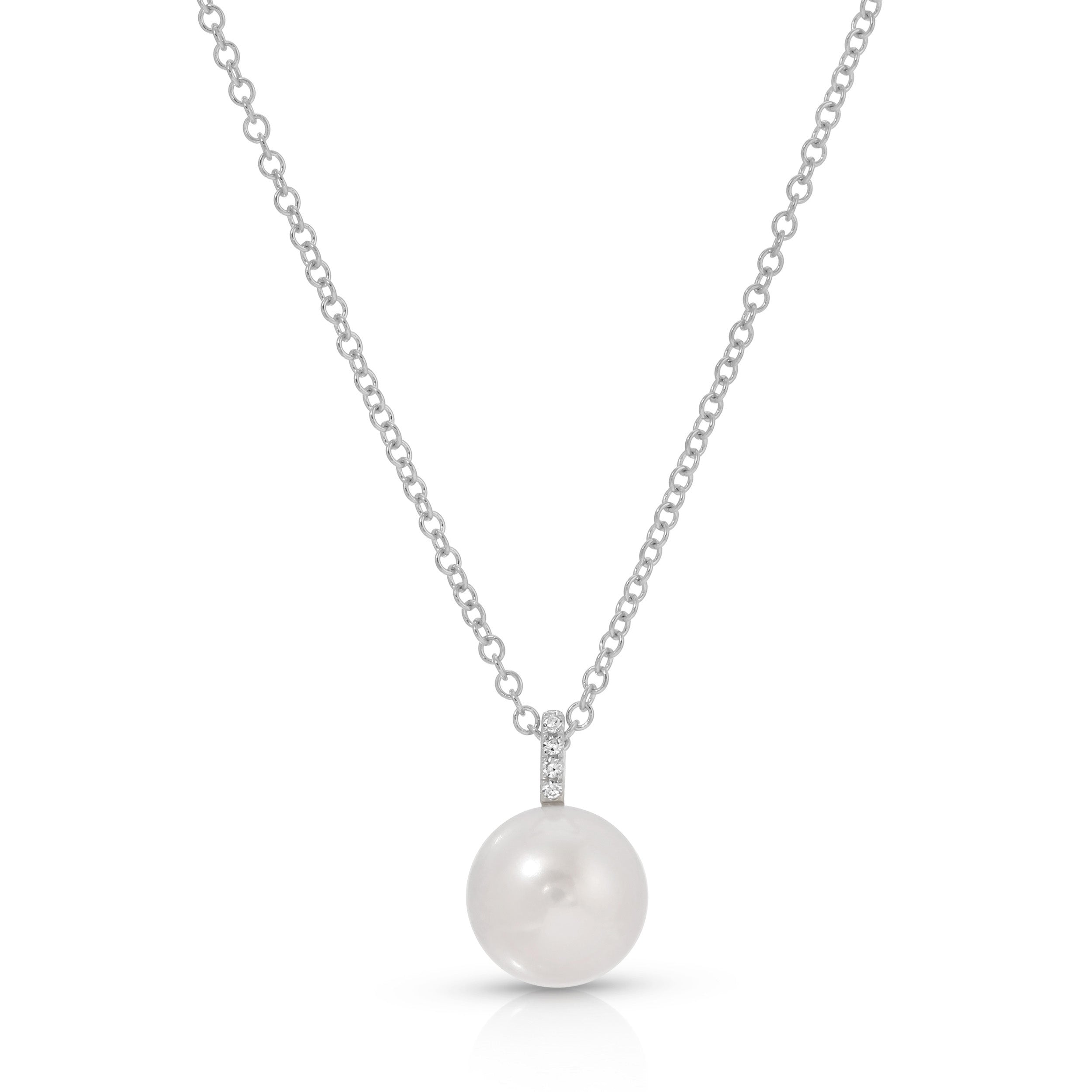 Pearl Ball Drop Necklace