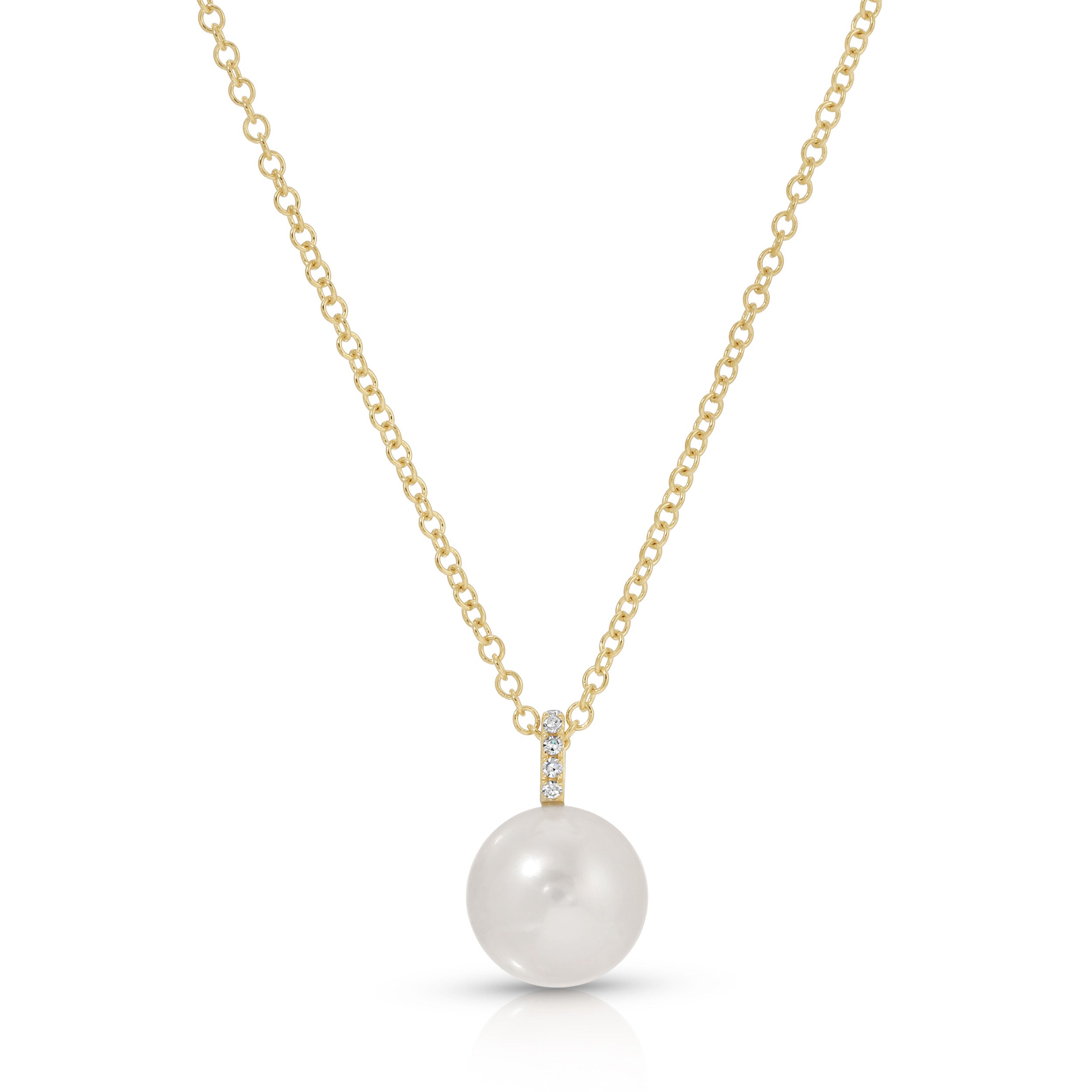 Pearl Ball Drop Necklace