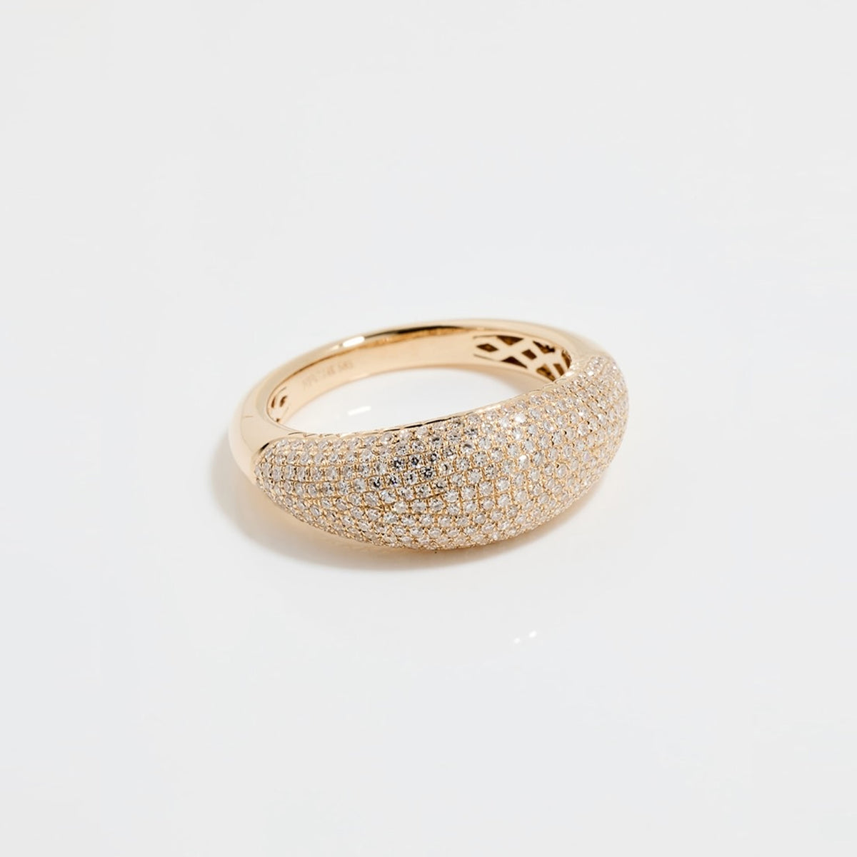 Pavé Diamond Jumbo Dome Ring