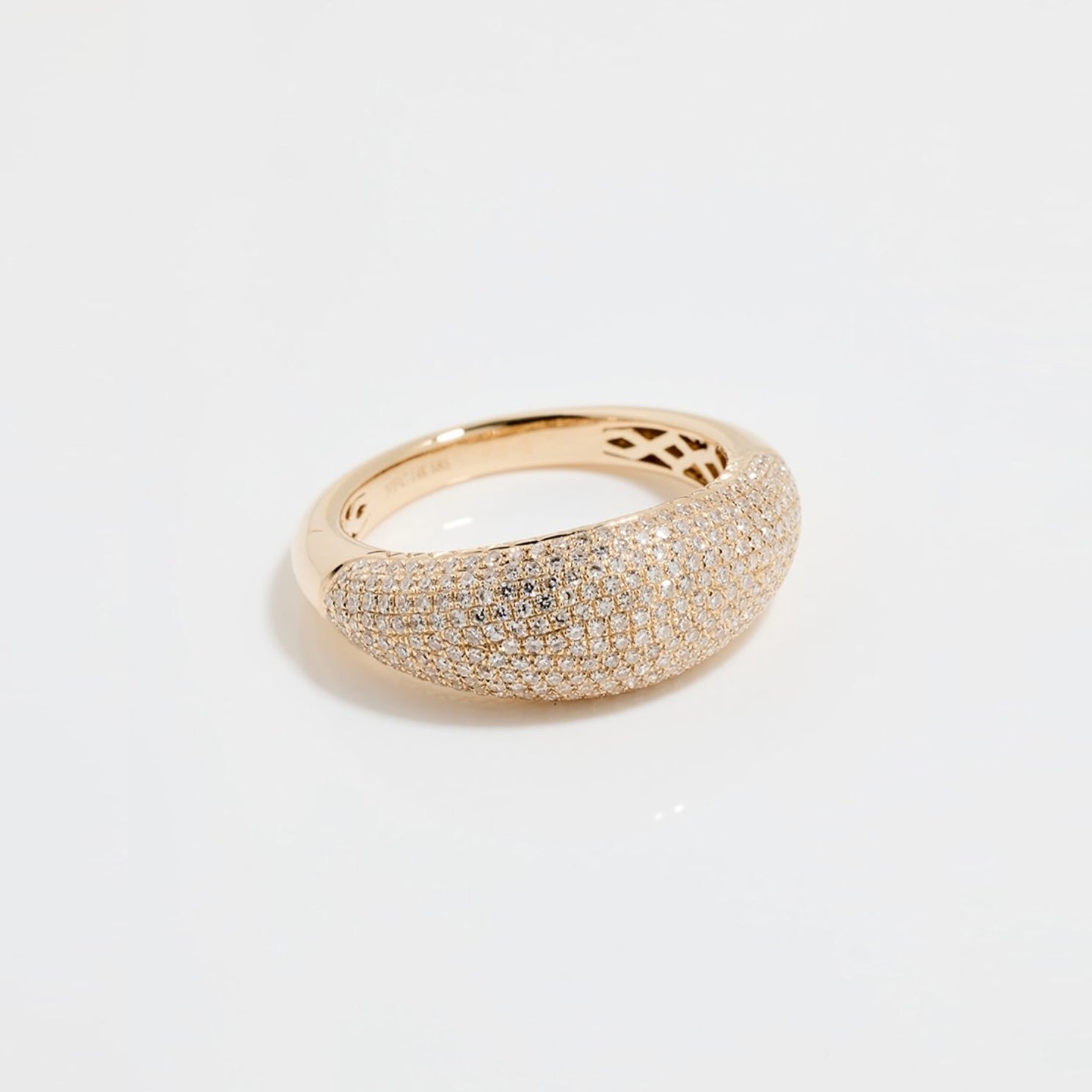 Pavé Diamond Jumbo Dome Ring
