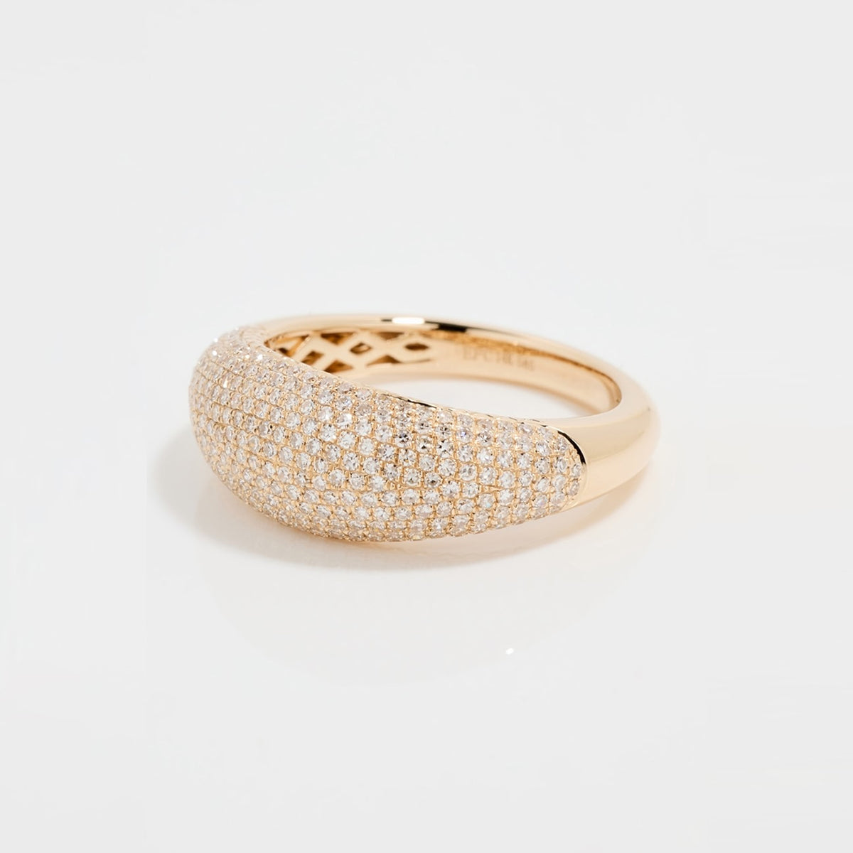 Pavé Diamond Jumbo Dome Ring