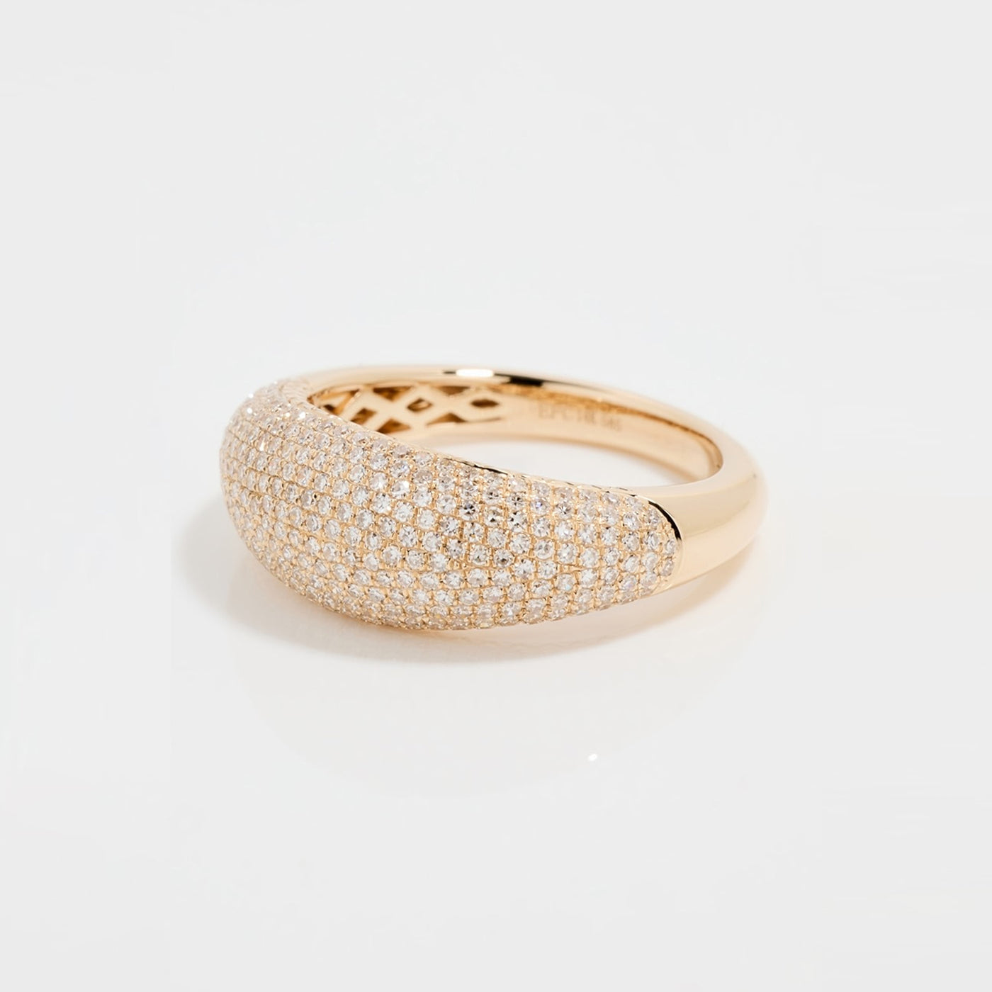 Pavé Diamond Jumbo Dome Ring