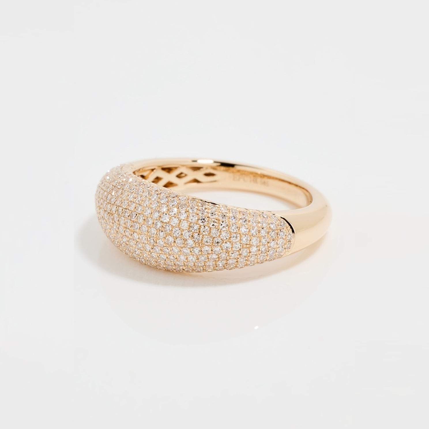 Pavé Diamond Jumbo Dome Ring