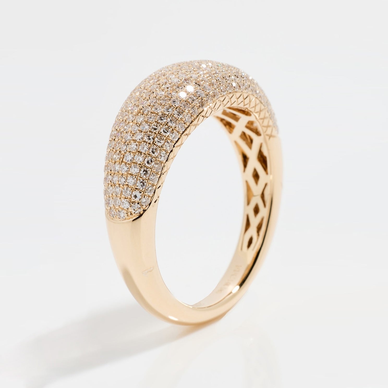 Pavé Diamond Jumbo Dome Ring
