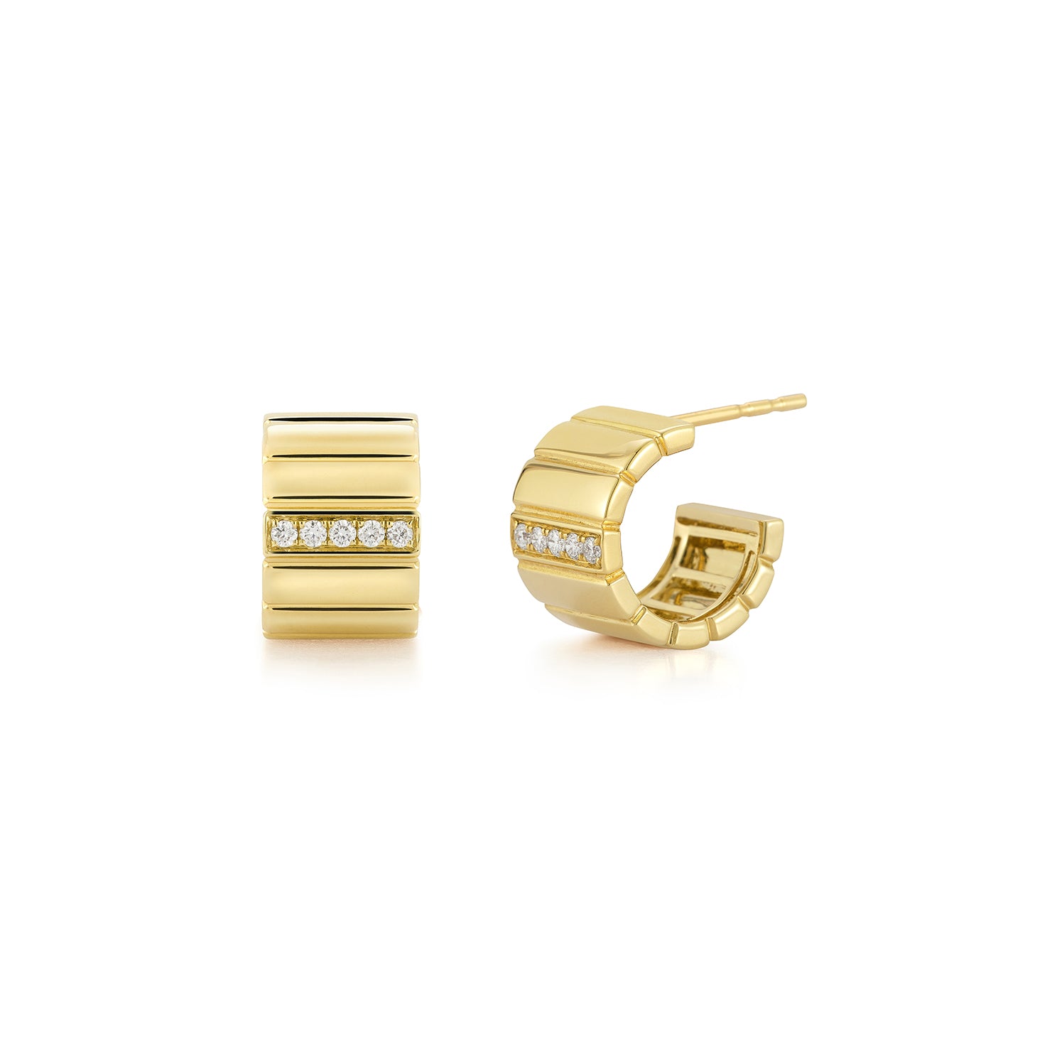 Kaia Huggie Earrings