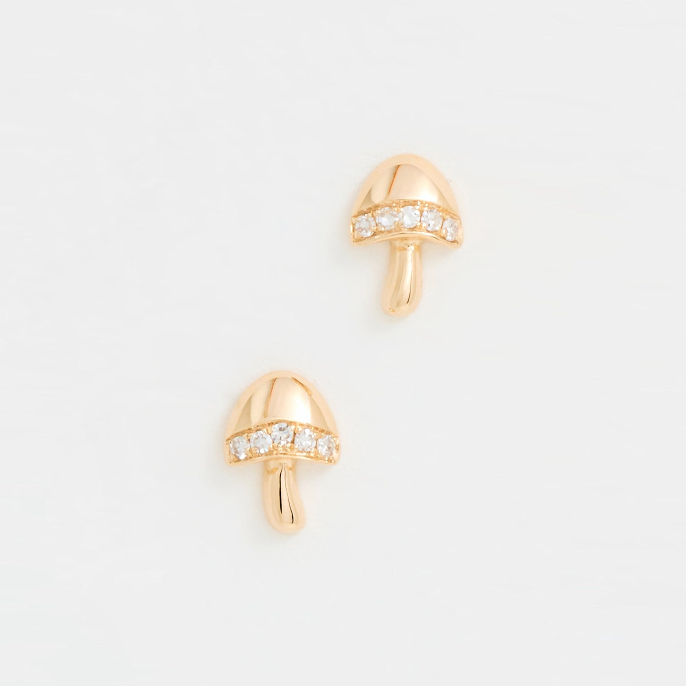 Mini Magic Mushroom Stud Earring