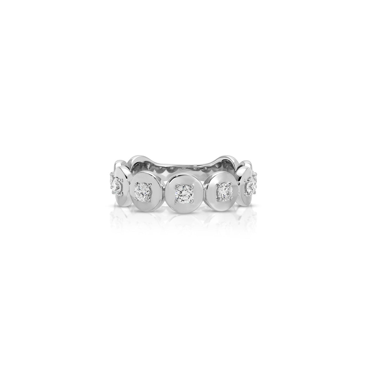 Gold Frame Diamond Ring