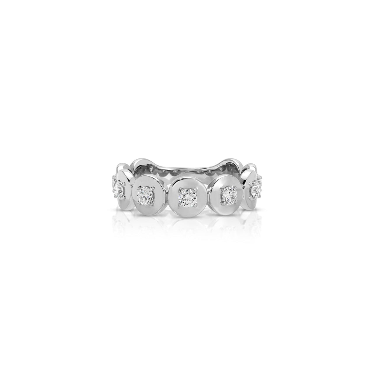 Gold Frame Diamond Ring