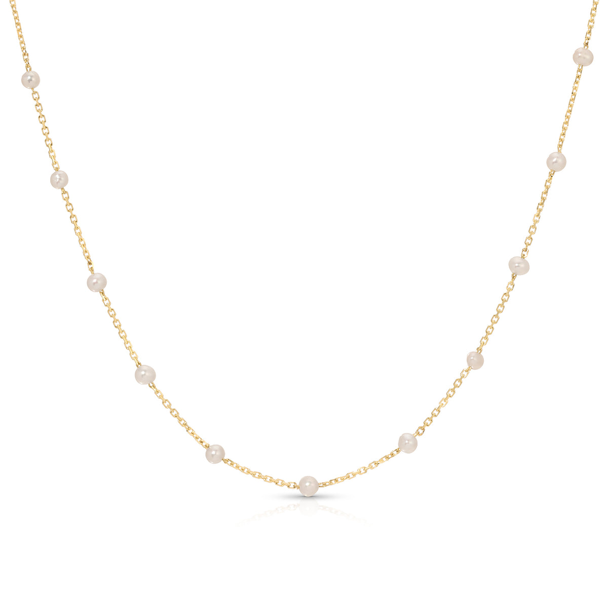 Multi Pearl Layer Chain
