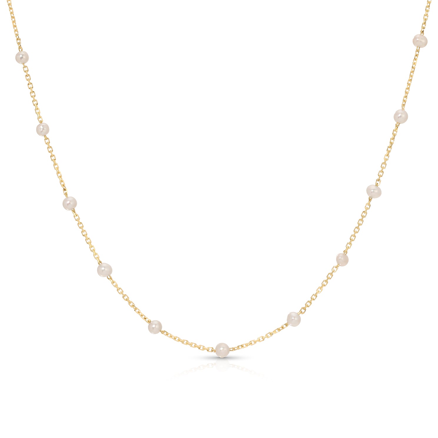 Multi Pearl Layer Chain
