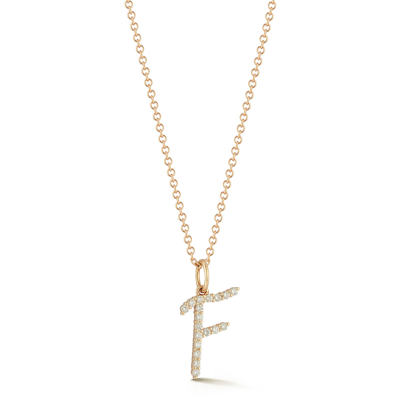 Gold Every Length Initial Chain Necklace