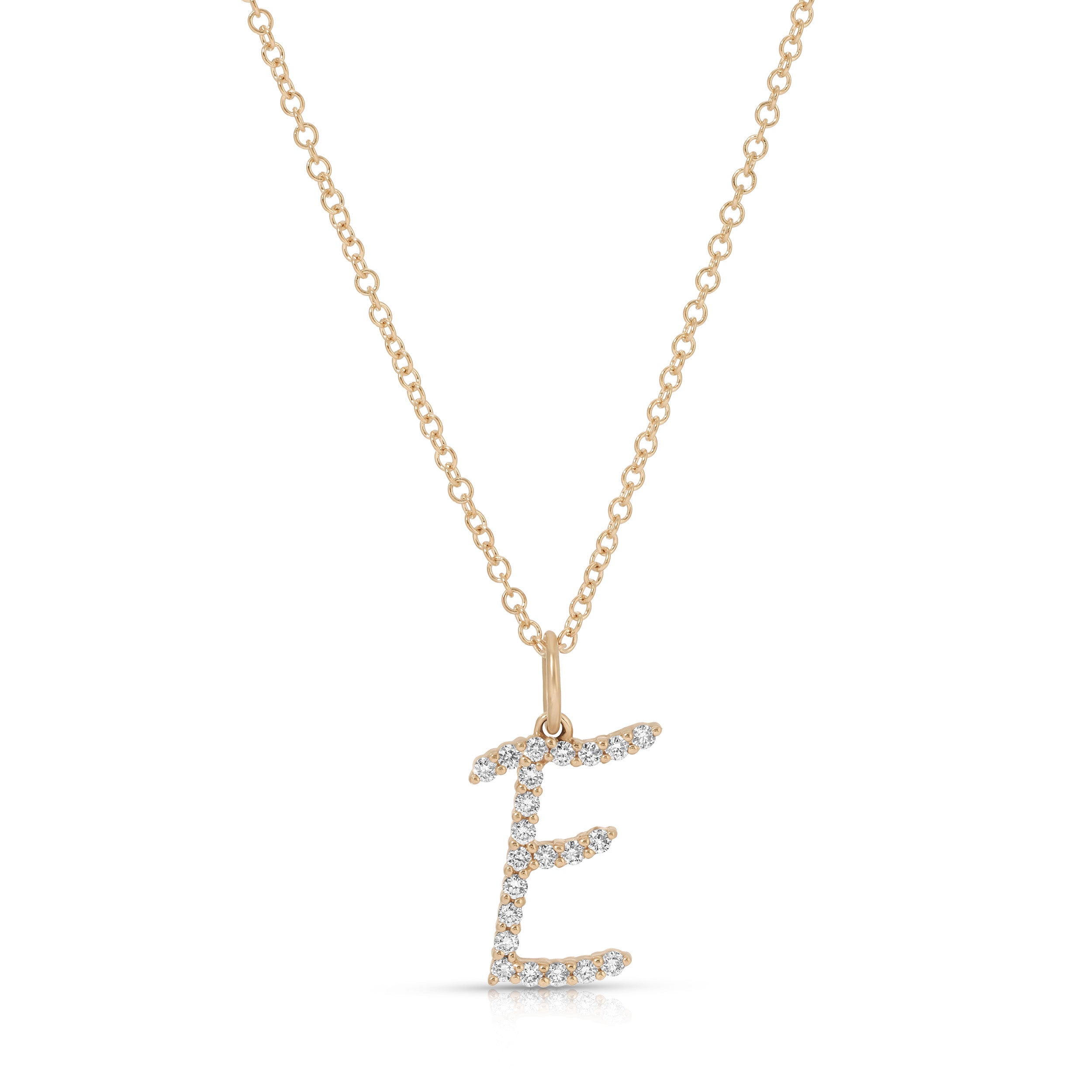 Gold Every Length Initial Chain Necklace