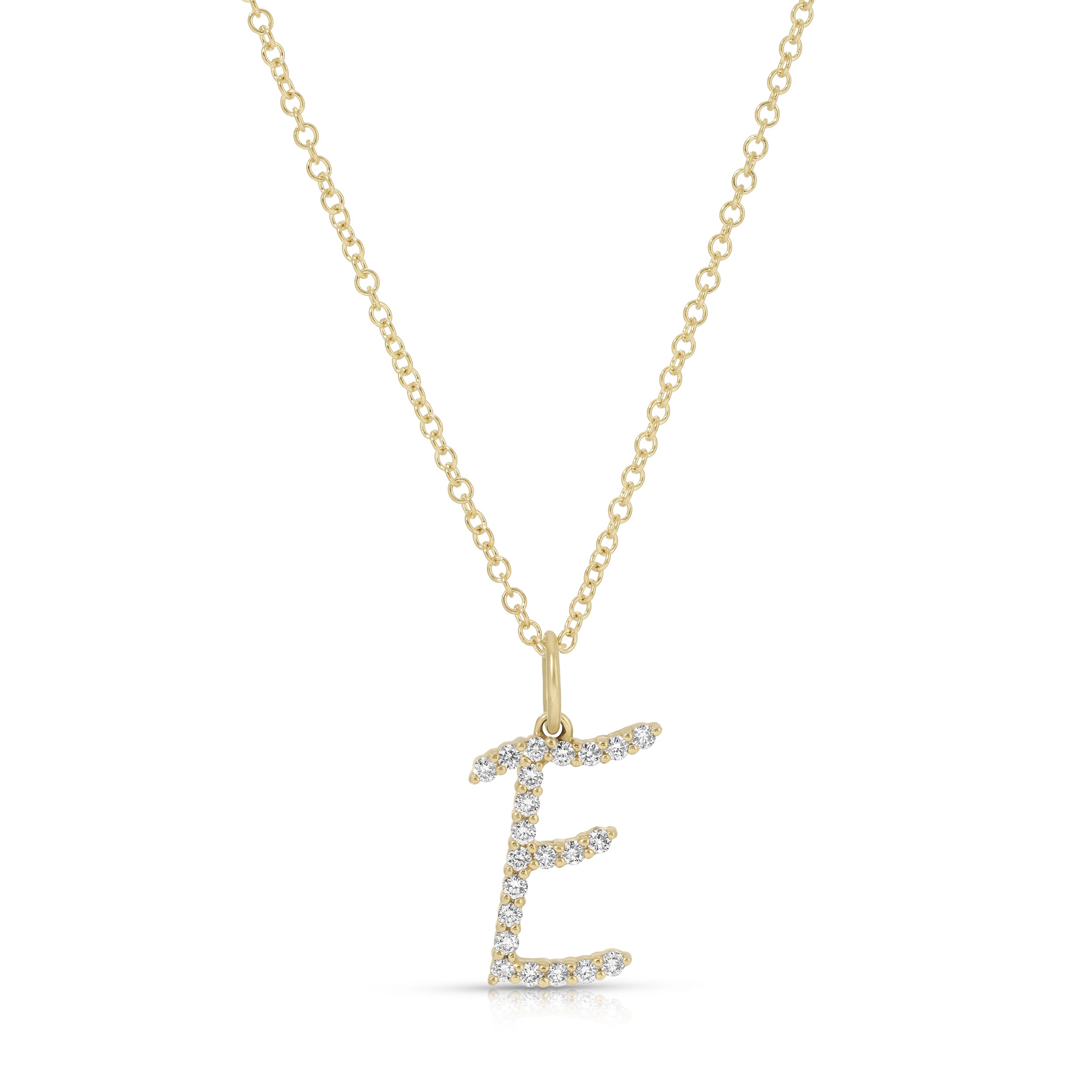 Gold Every Length Initial Chain Necklace