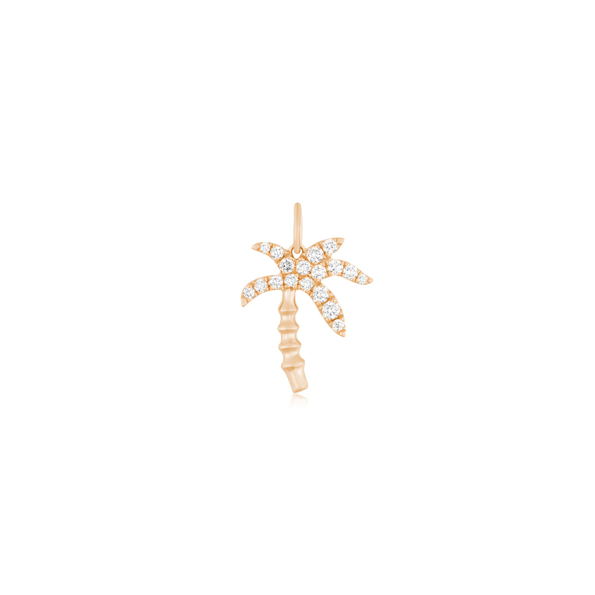 Jumbo Diamond Palm Tree Charm