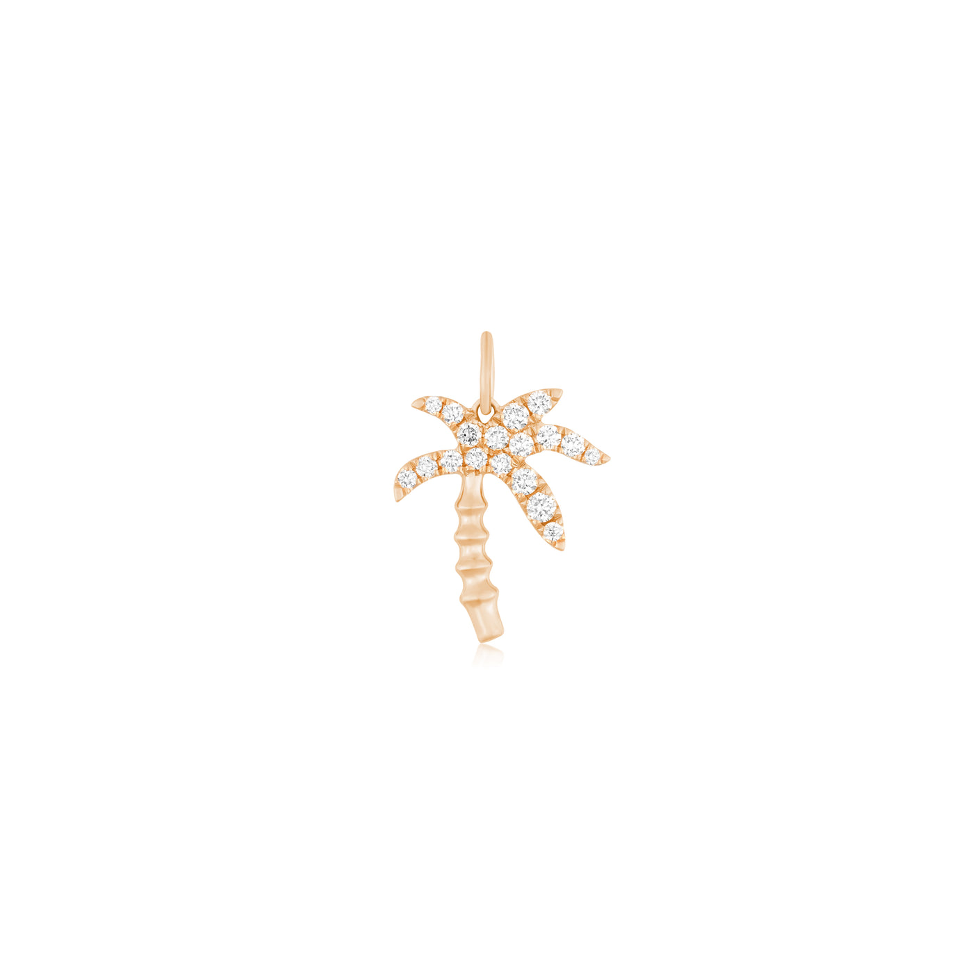 Jumbo Diamond Palm Tree Charm