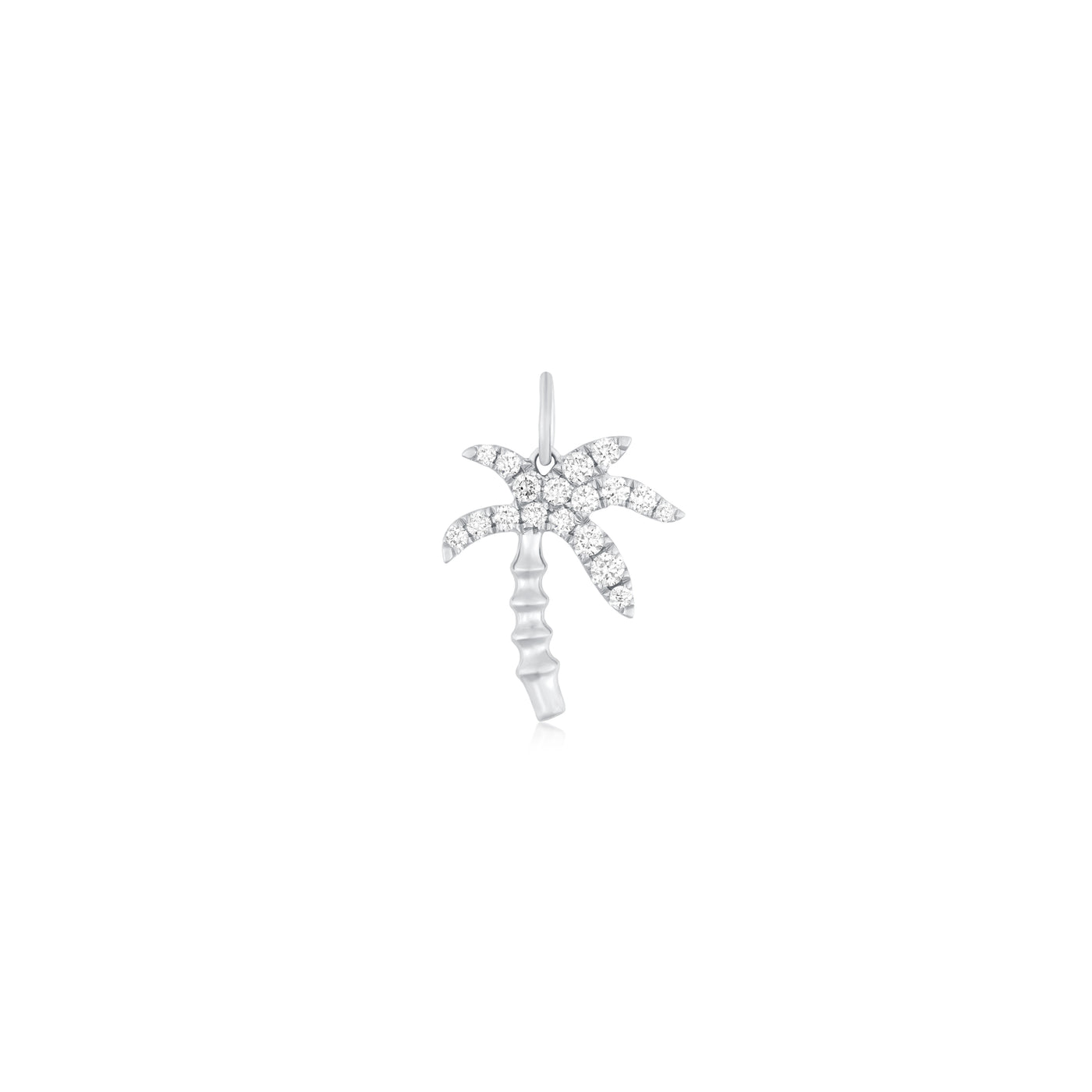 Jumbo Diamond Palm Tree Charm