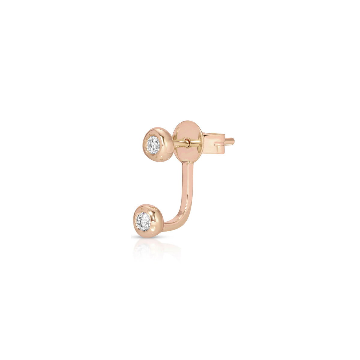 Diamond Pillow Illusion Earrings