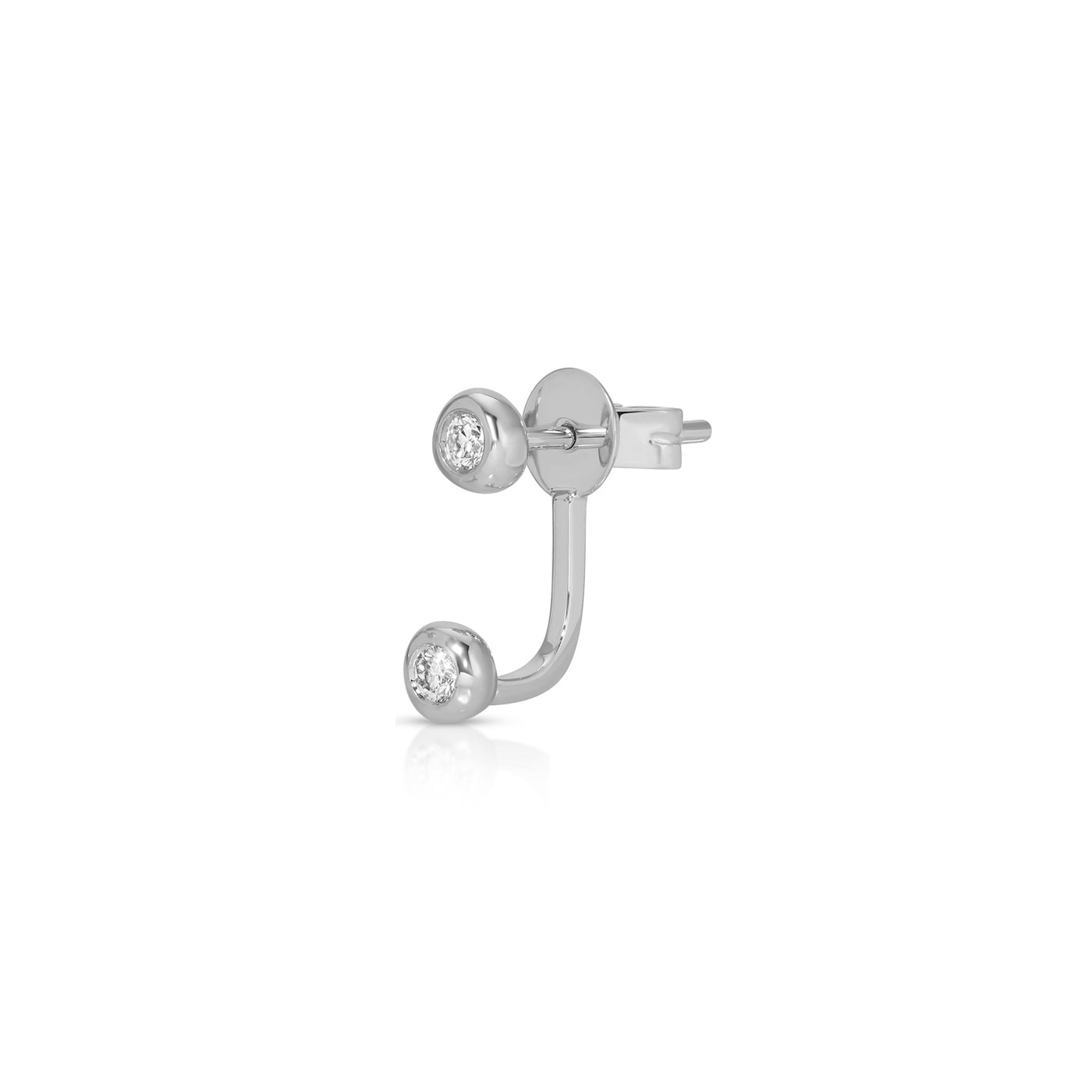 Diamond Pillow Illusion Earrings