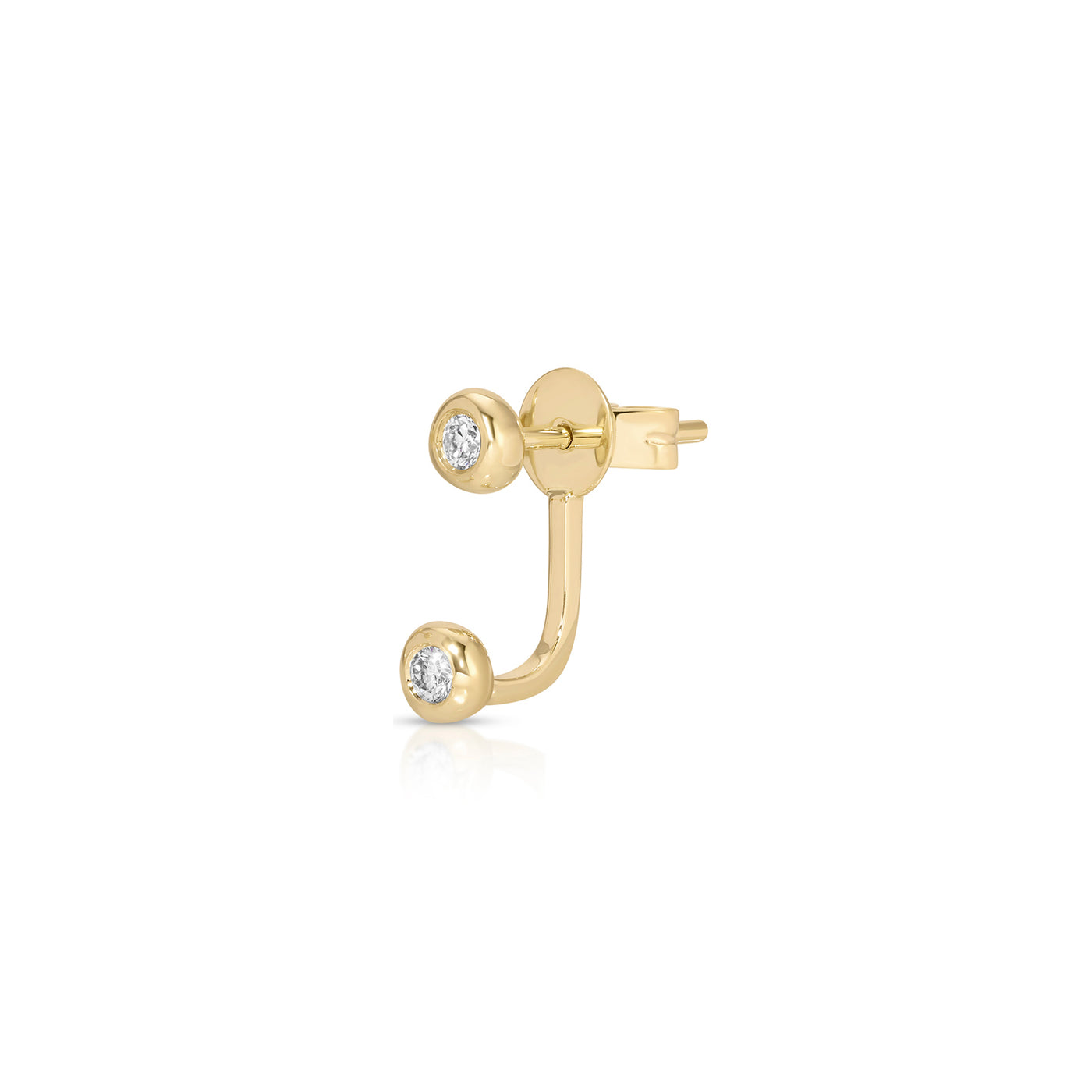 Diamond Pillow Illusion Earrings