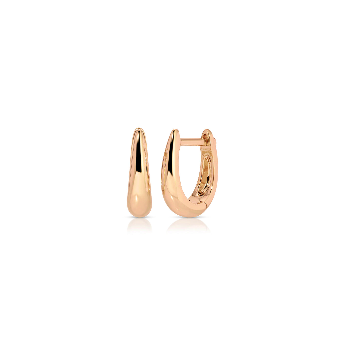 Gold Mini Maeve Huggie Earrings