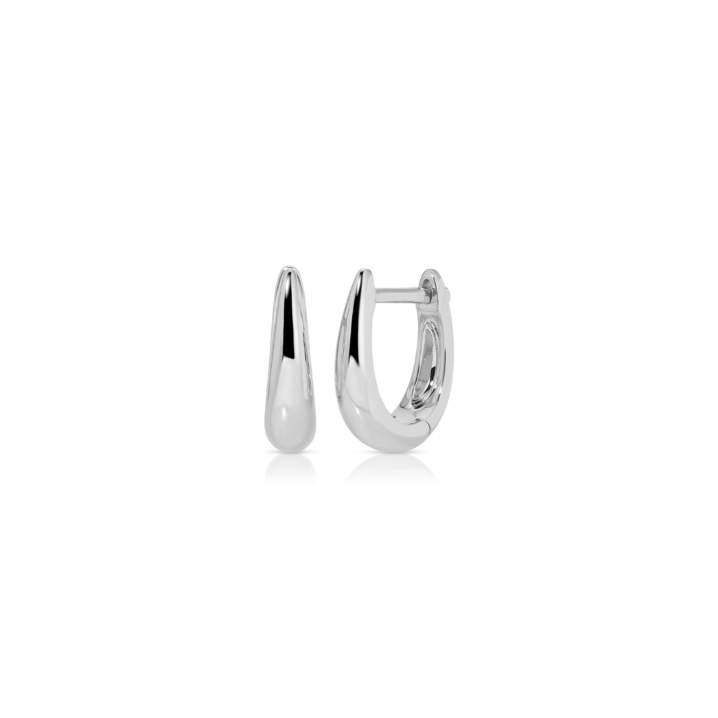 Gold Mini Maeve Huggie Earrings