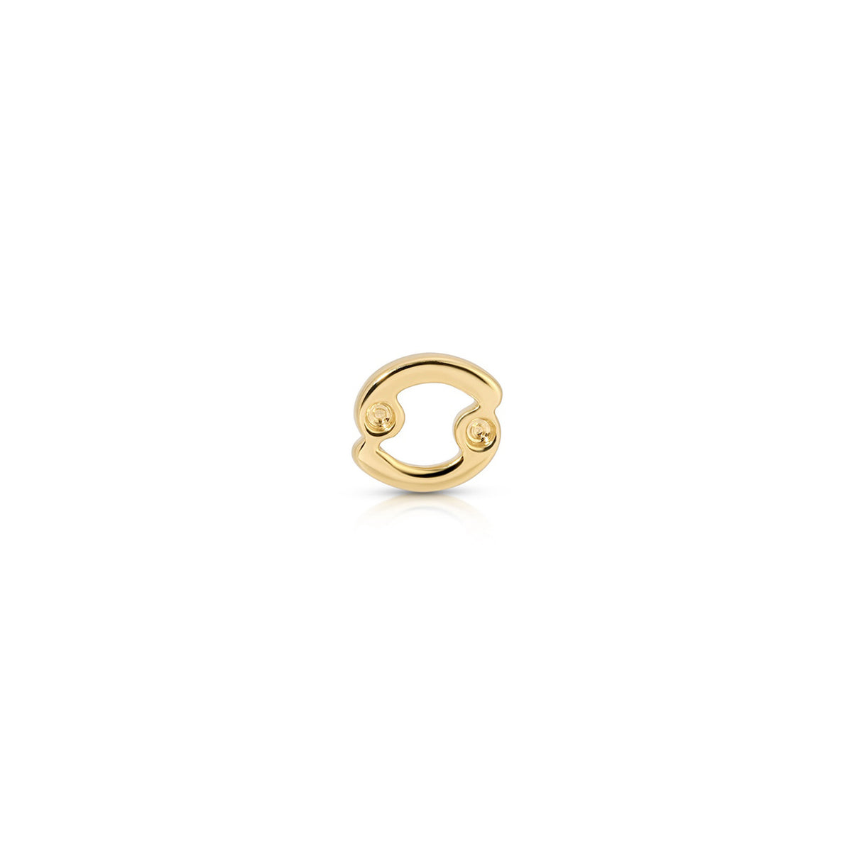 Mini Gold Zodiac Stud Earring