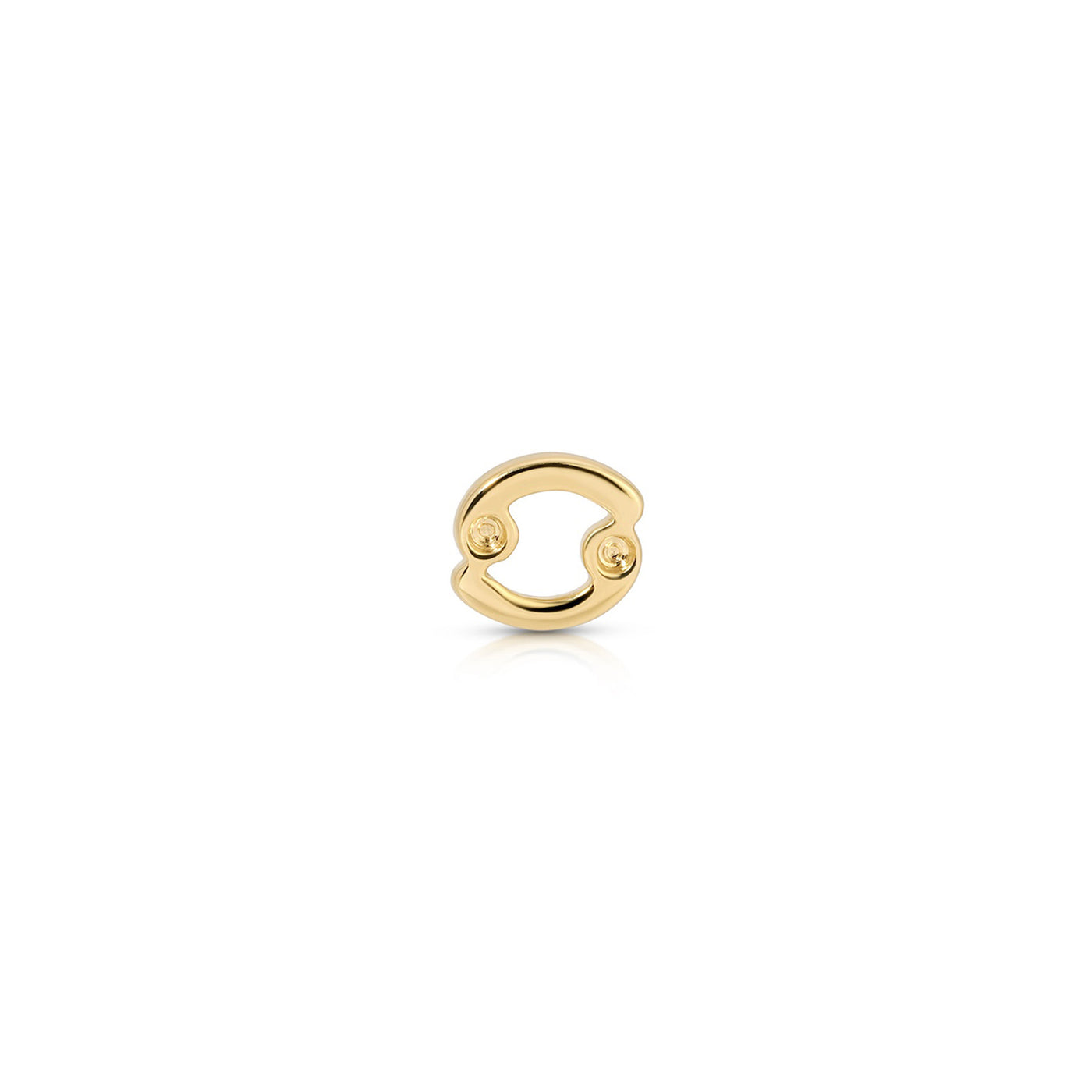 Mini Gold Zodiac Stud Earring