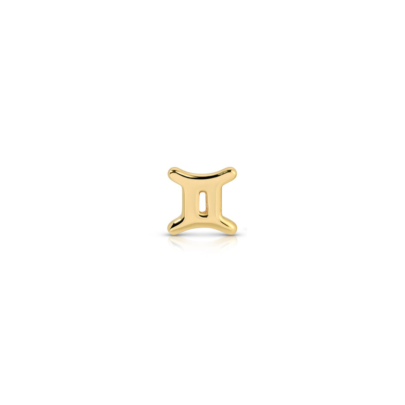 Mini Gold Zodiac Stud Earring
