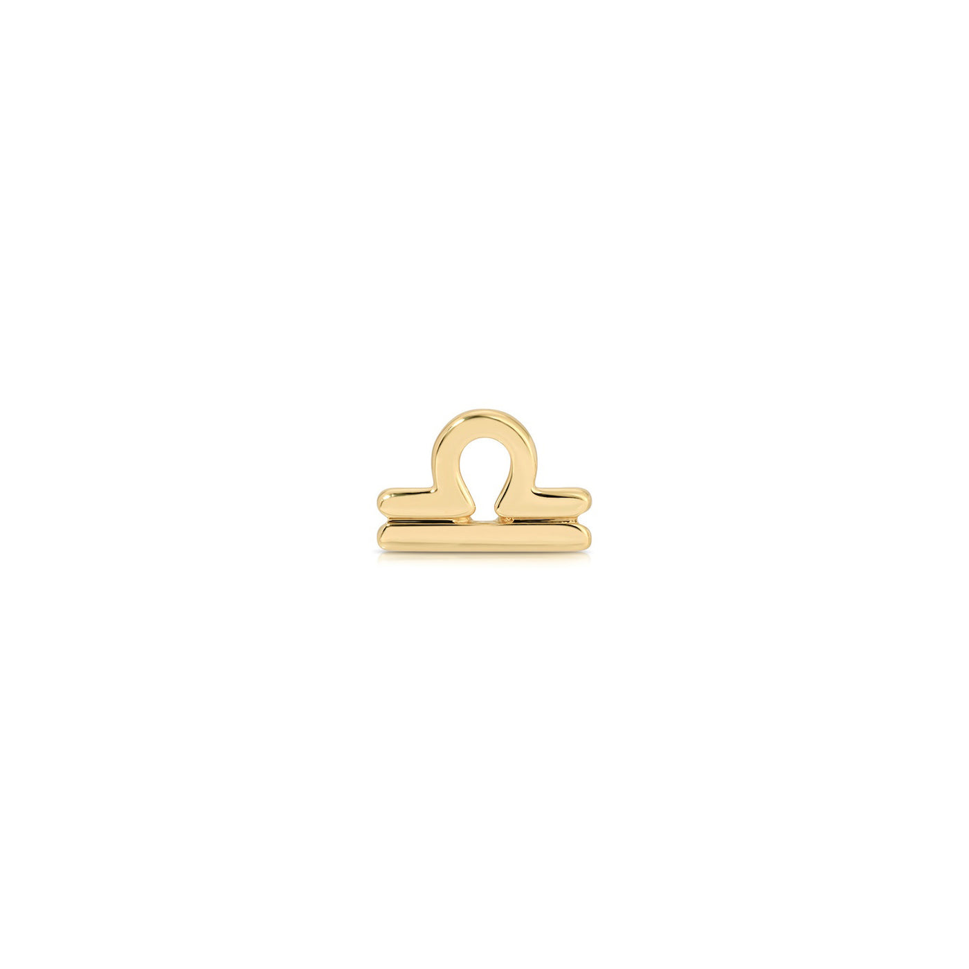 Mini Gold Zodiac Stud Earring