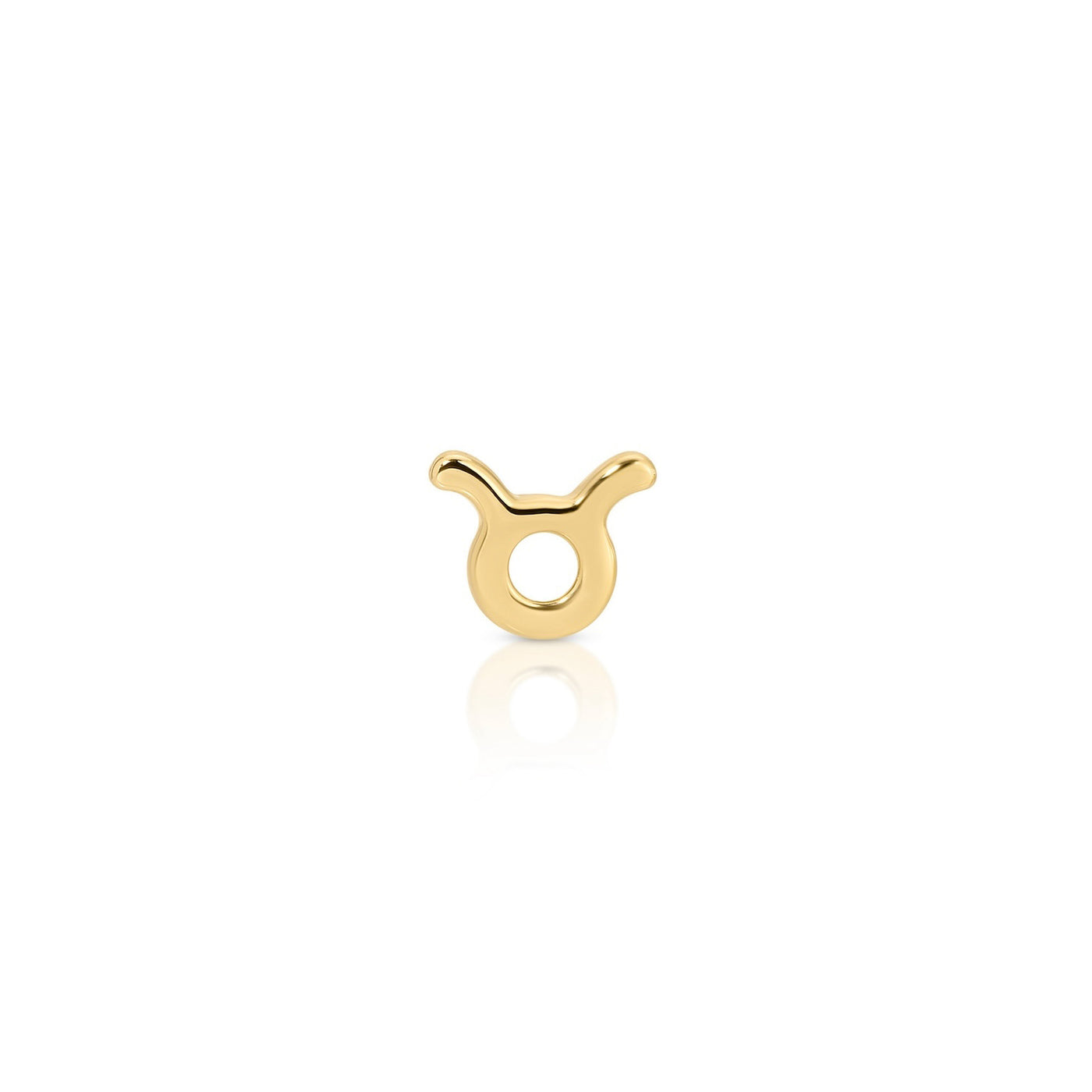 Mini Gold Zodiac Stud Earring