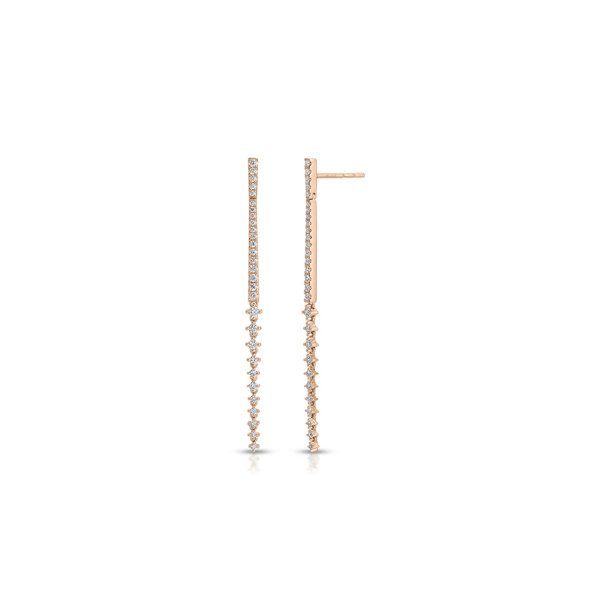 Diamond Duster Drop Earrings