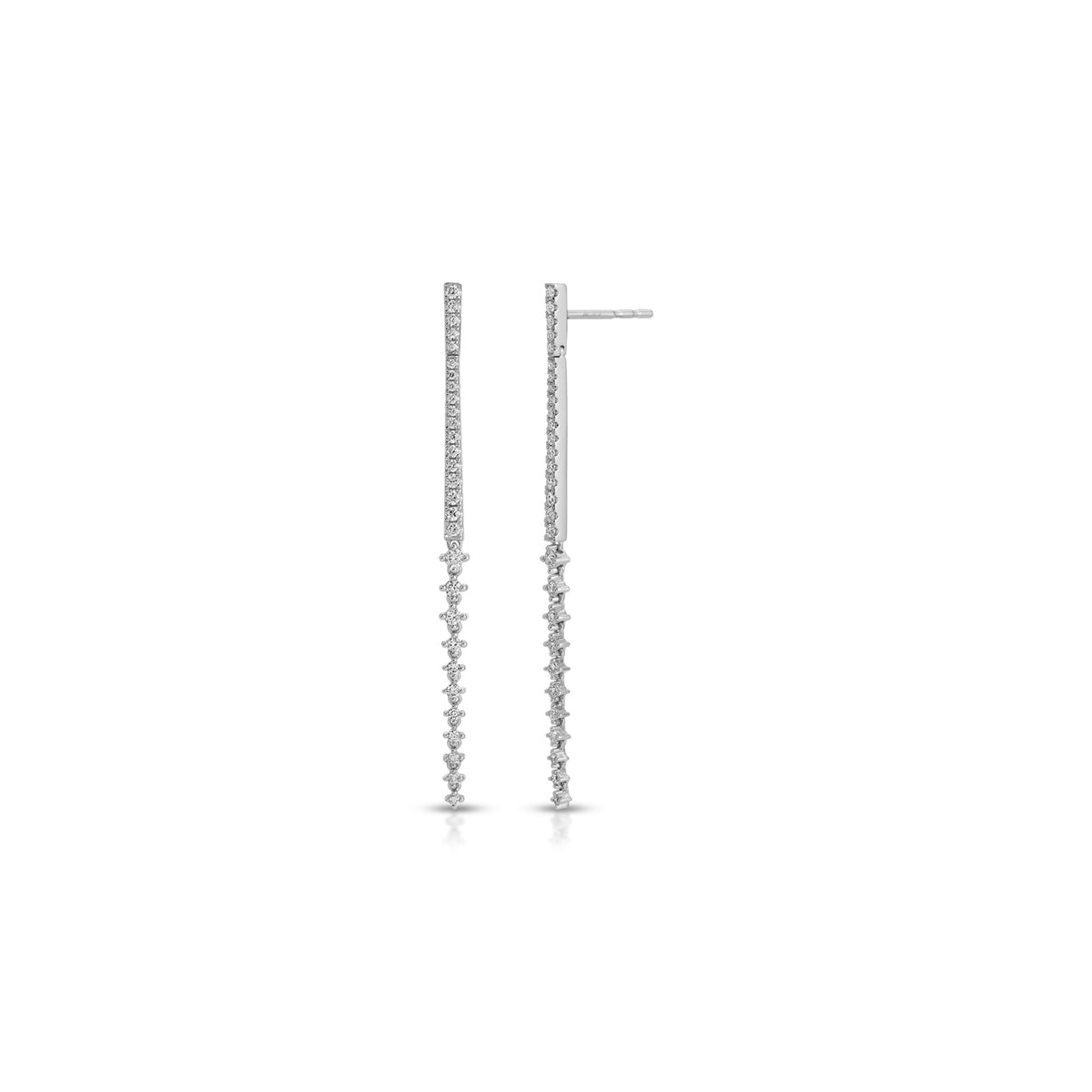 Diamond Duster Drop Earrings