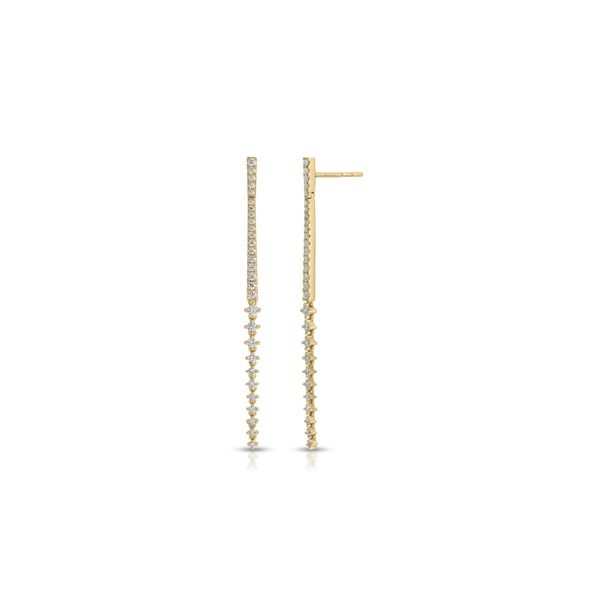Diamond Duster Drop Earrings