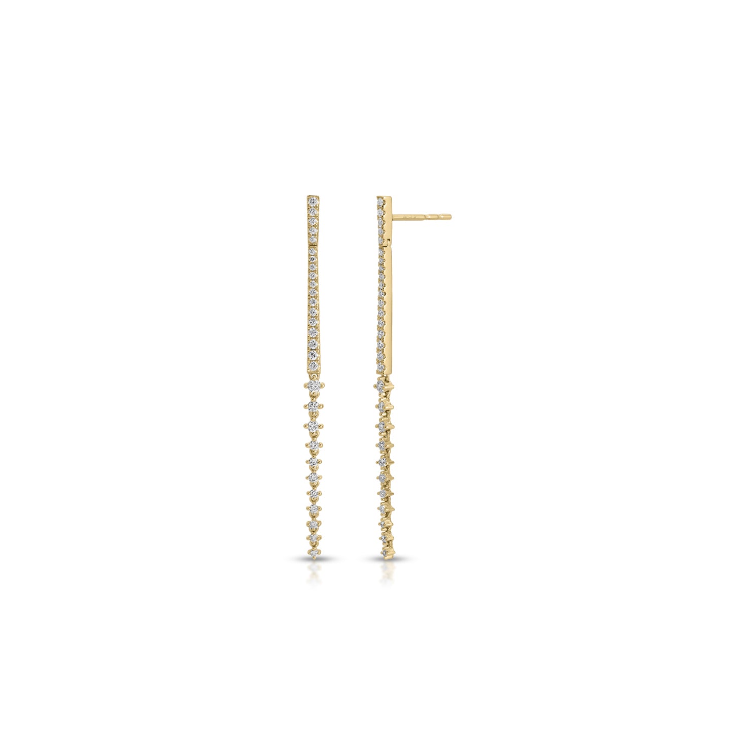 Diamond Duster Drop Earrings
