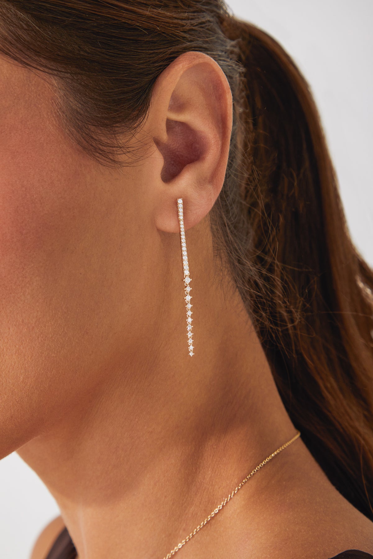 Diamond Duster Drop Earrings