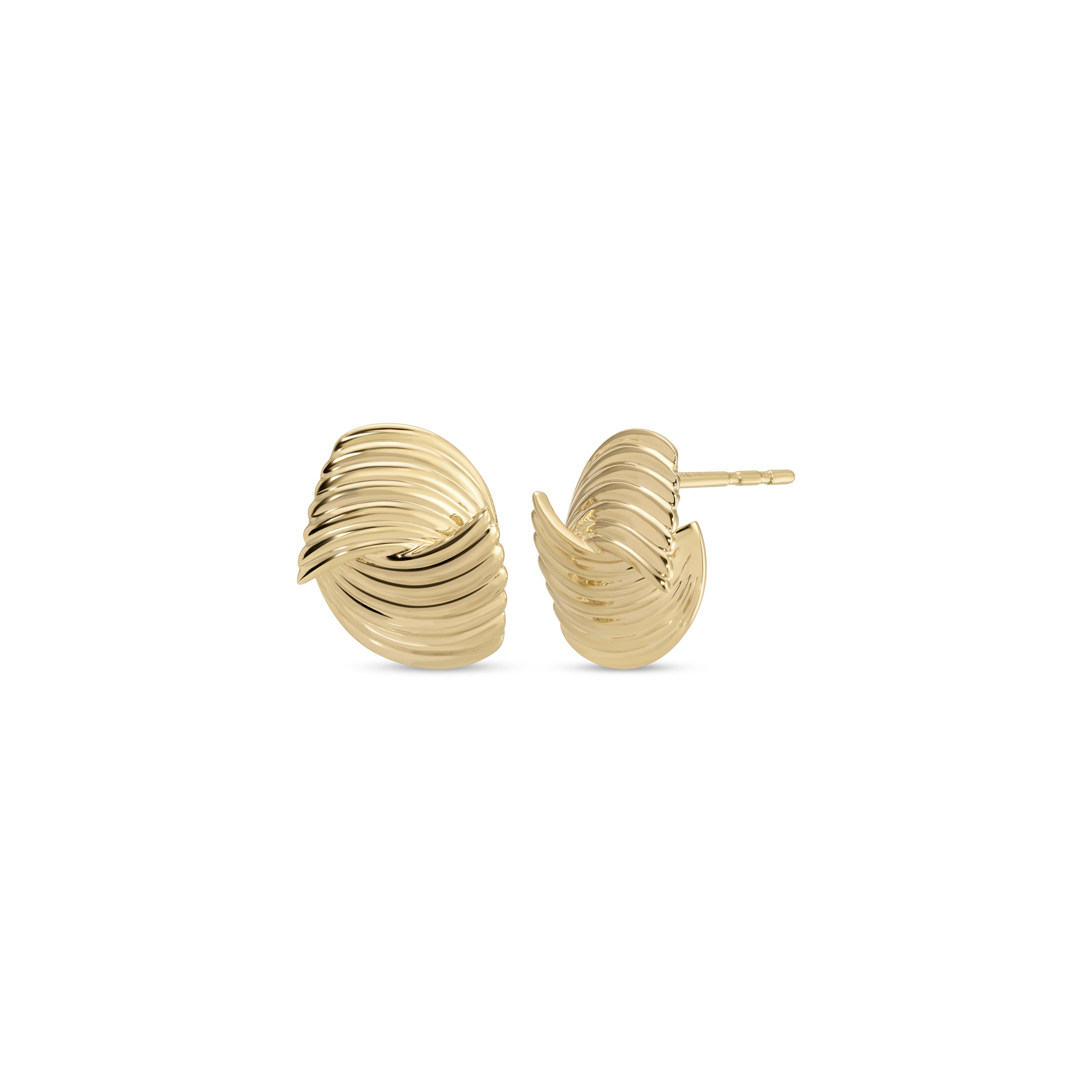 Gold Freya Stud Earrings