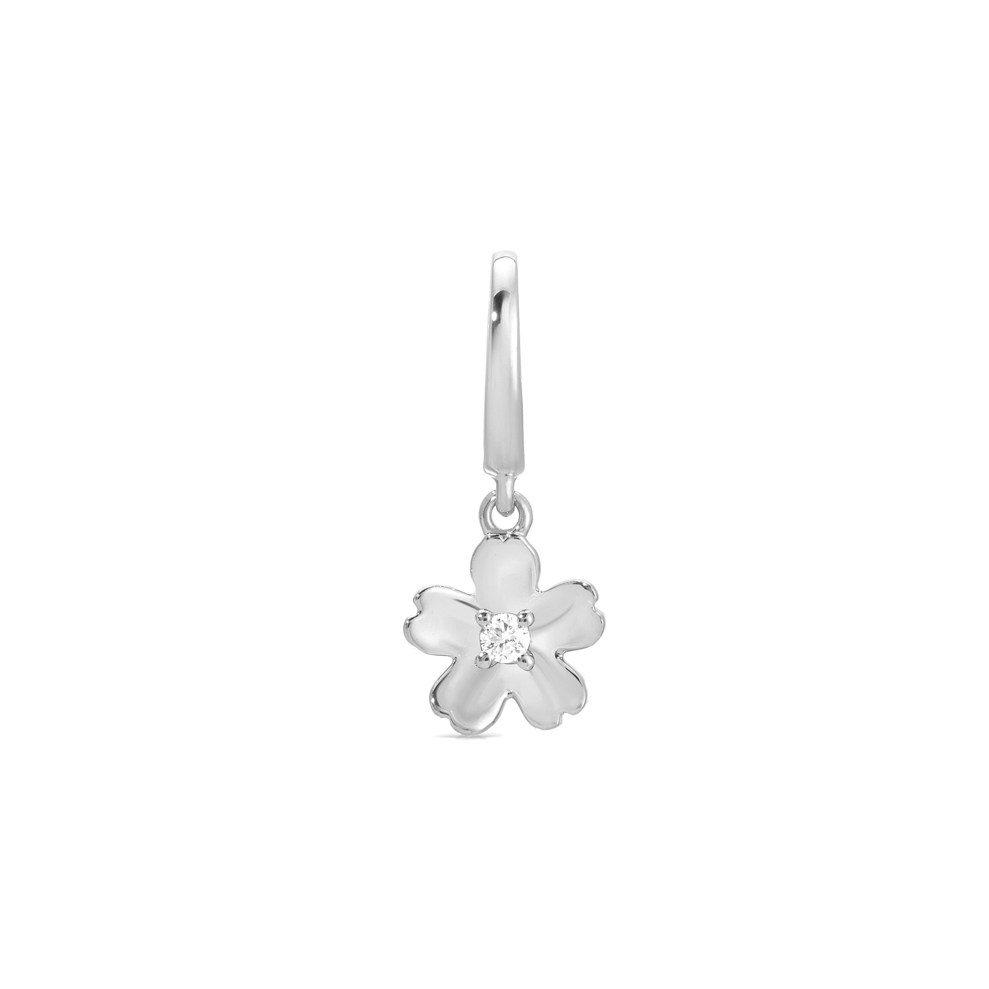 Gold Mini Cherry Blossom Clip Charm