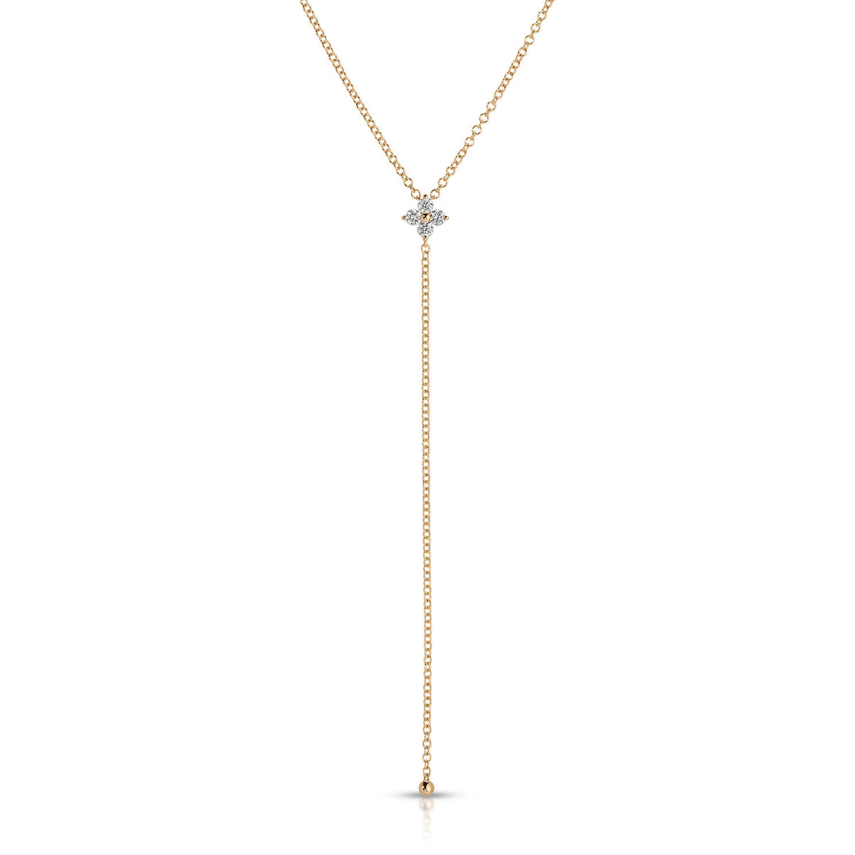 Diamond Fleur Lariat