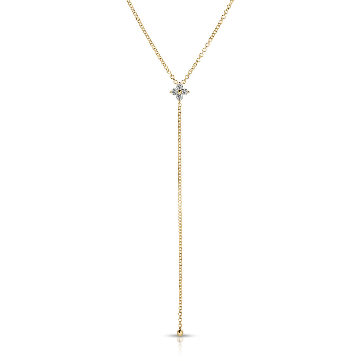 Diamond Fleur Lariat