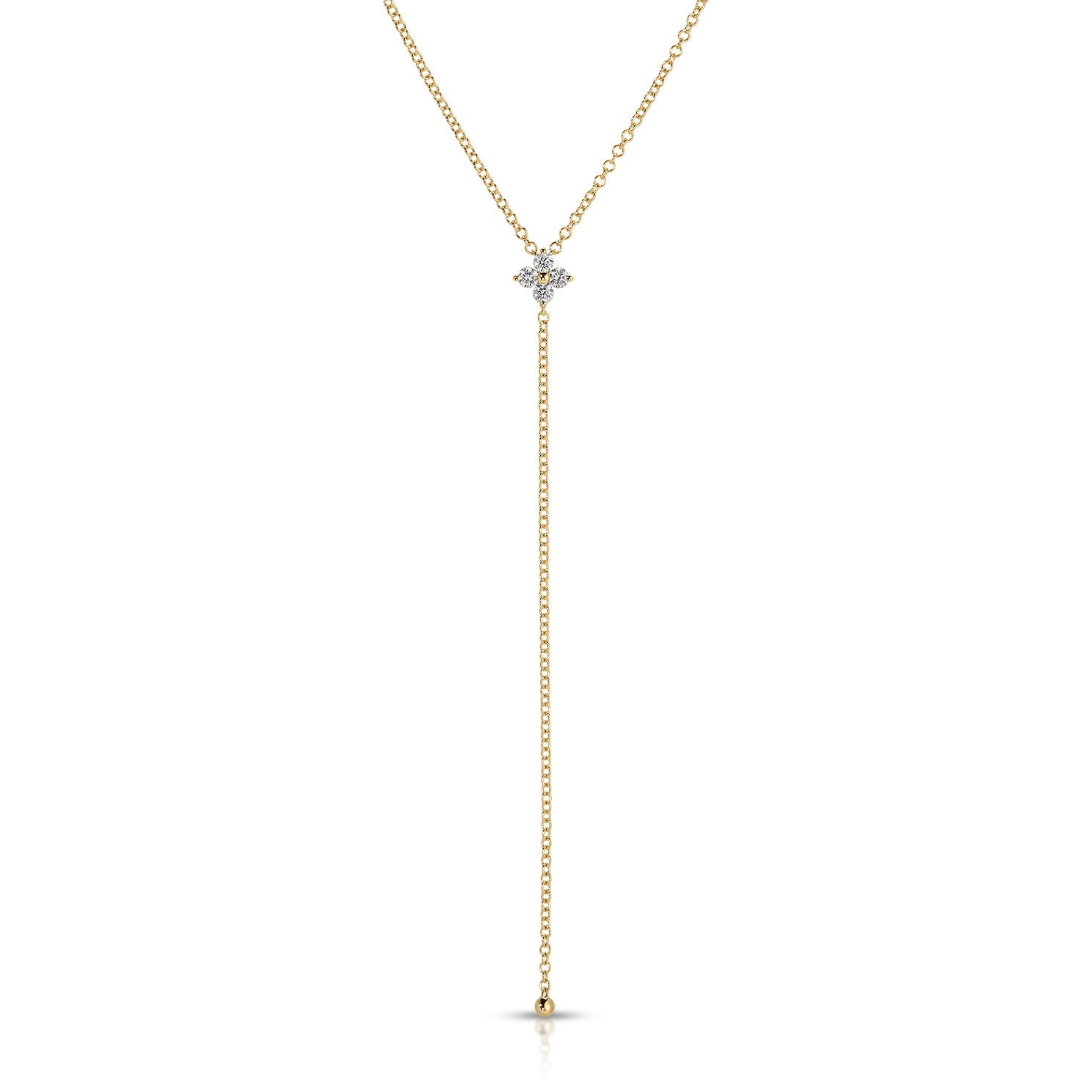 Diamond Fleur Lariat