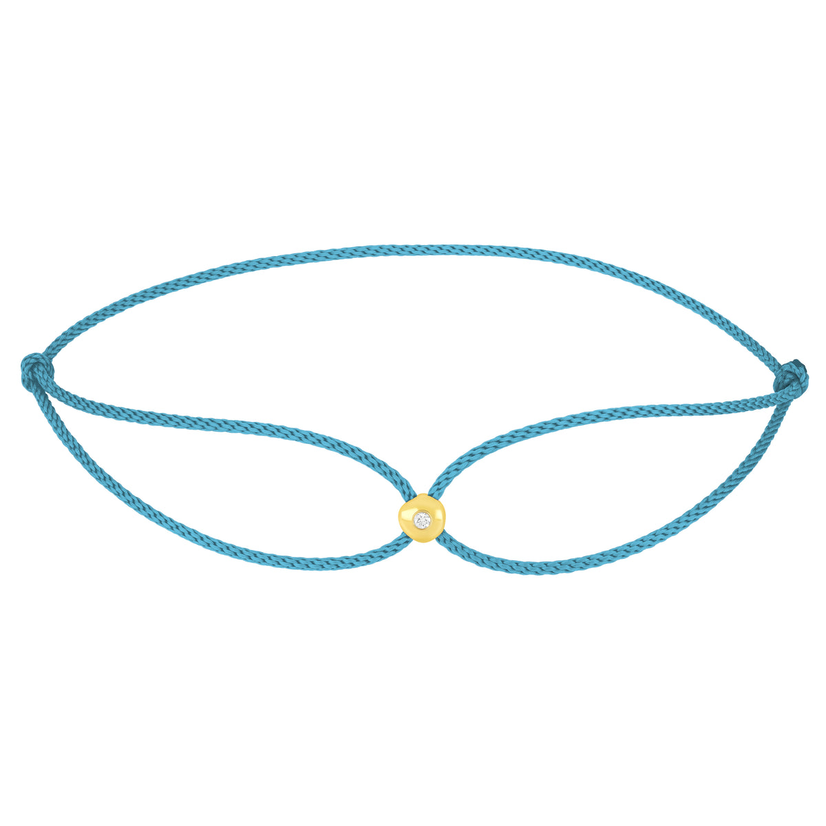 Diamond Dot Cord Bracelet
