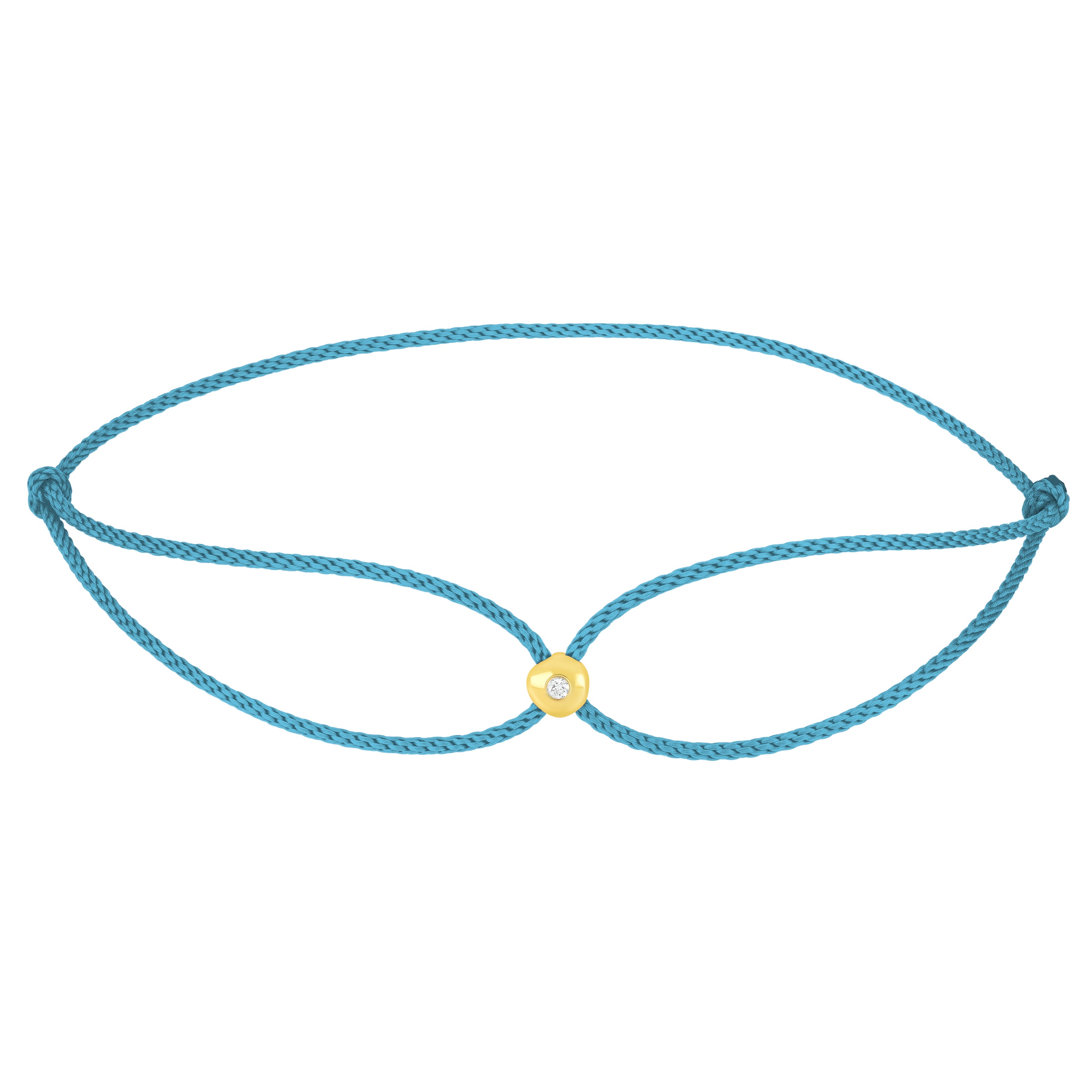 Diamond Dot Cord Bracelet