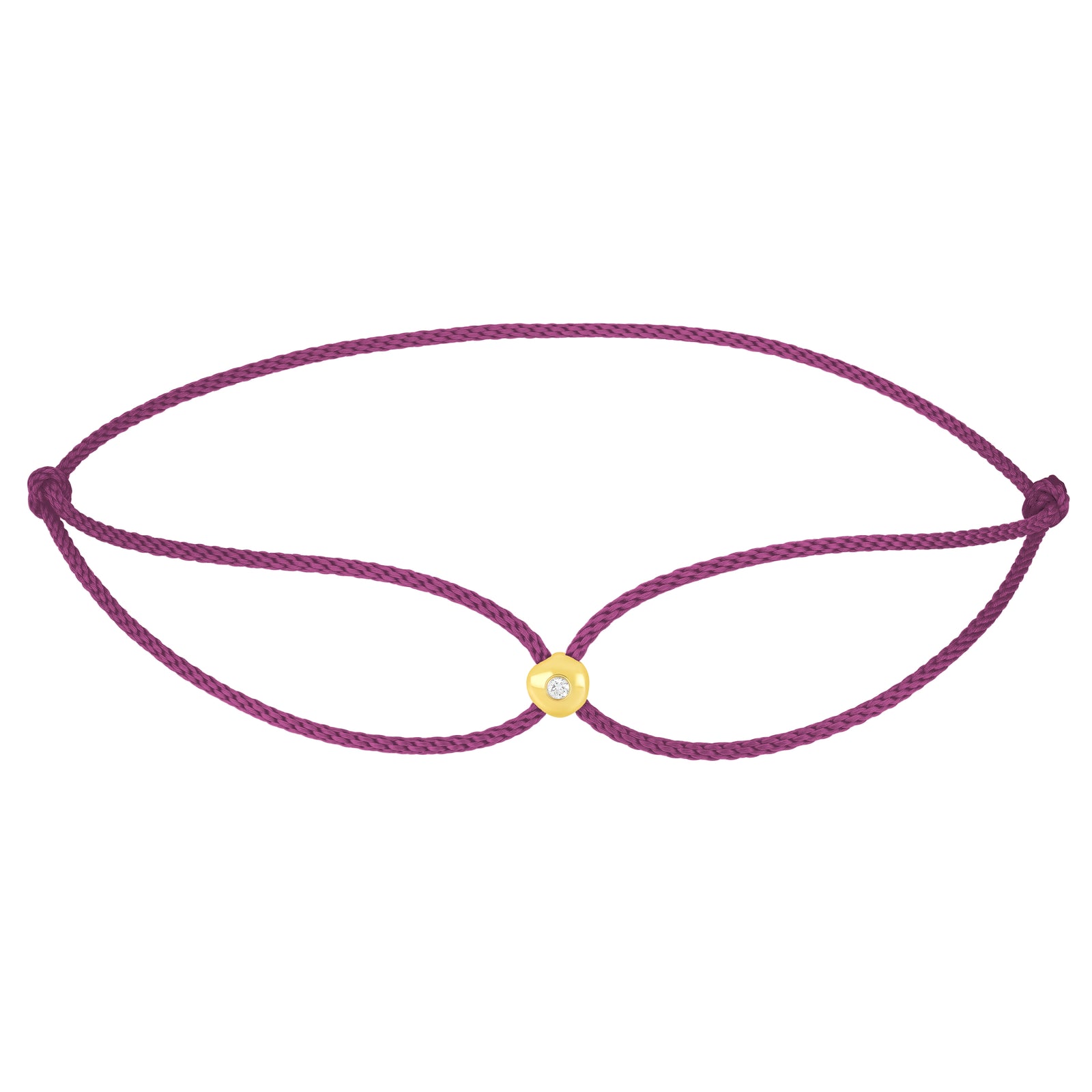 Diamond Dot Cord Bracelet