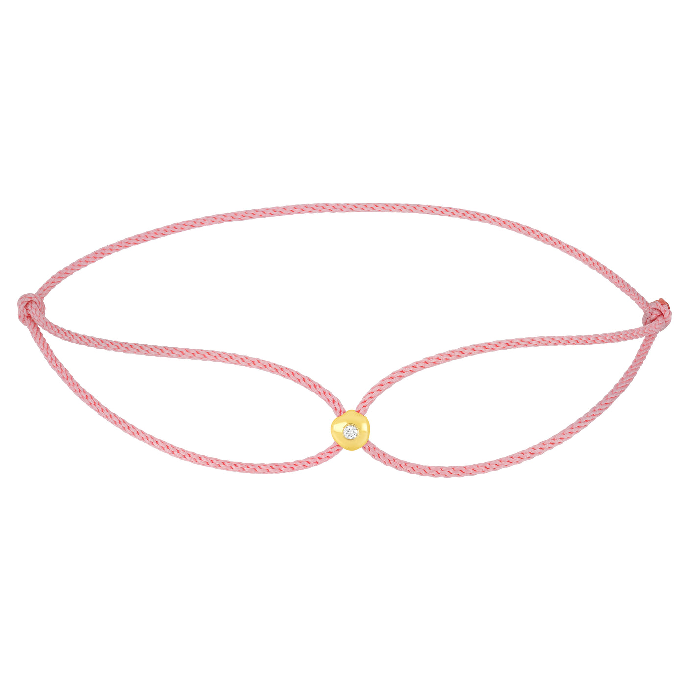 Diamond Dot Cord Bracelet