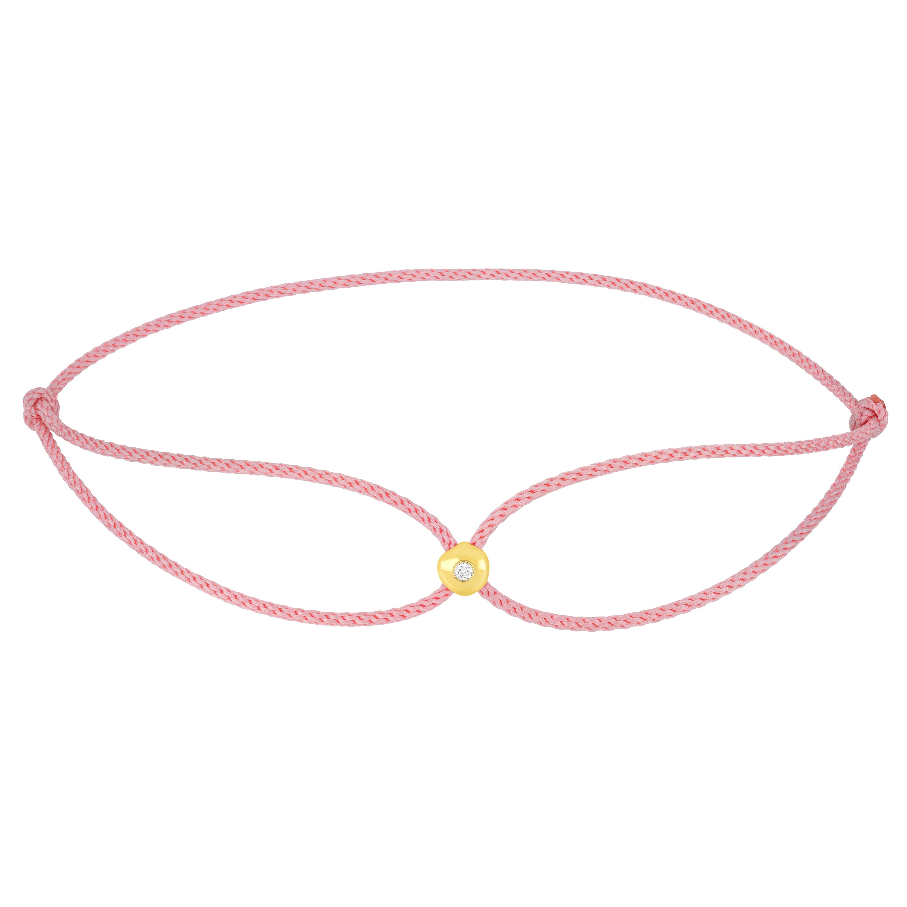 Diamond Dot Cord Bracelet