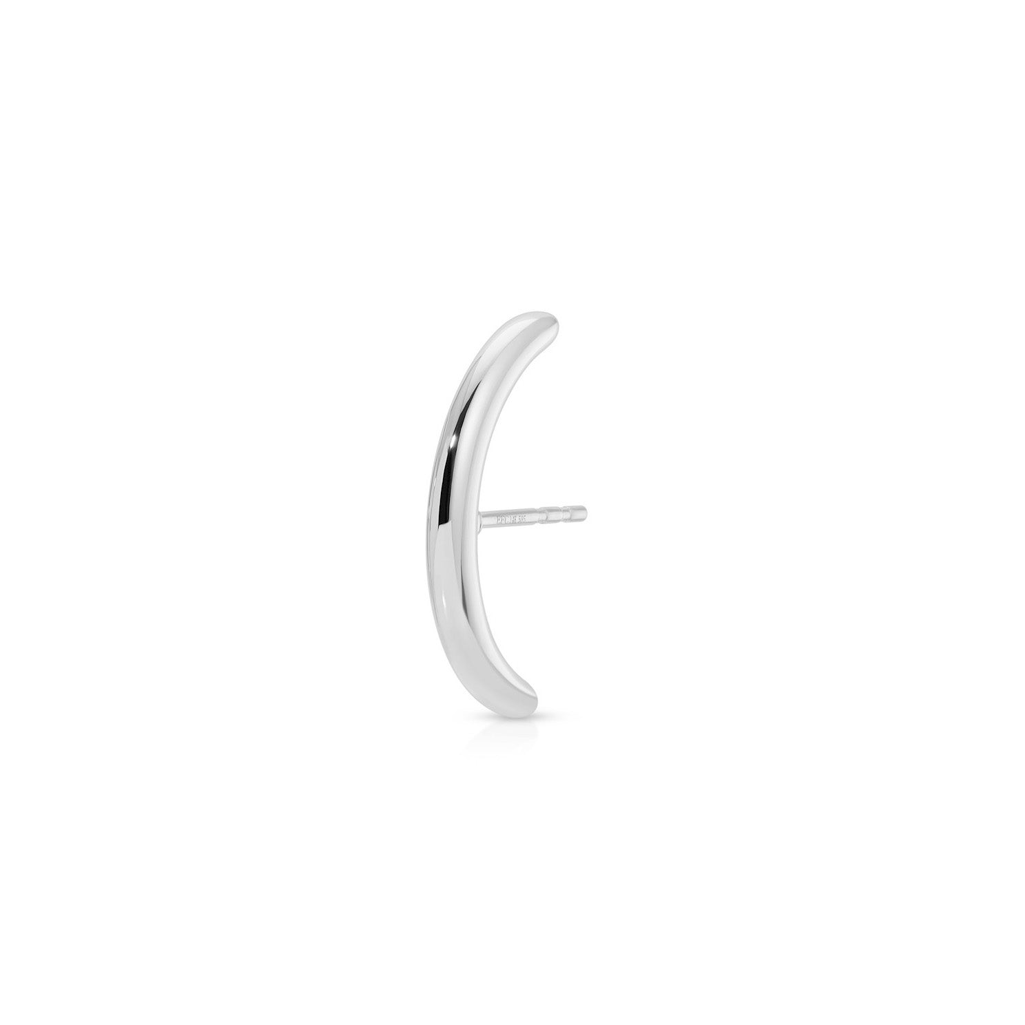 Gold Cuffed Stud Earrings