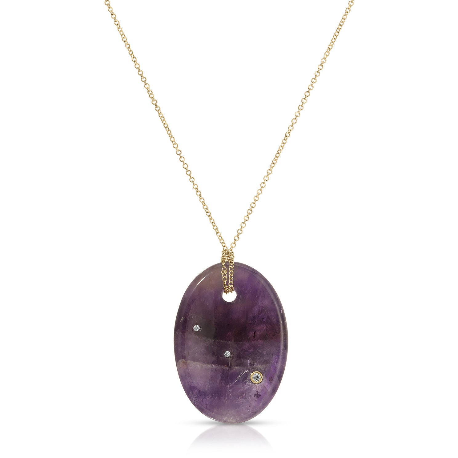 Amethyst Aura Necklace