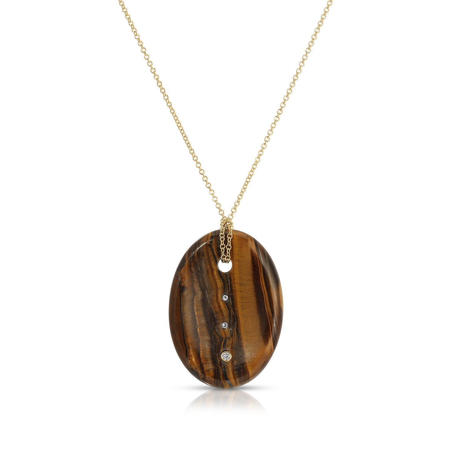Tiger's Eye Aura Necklace