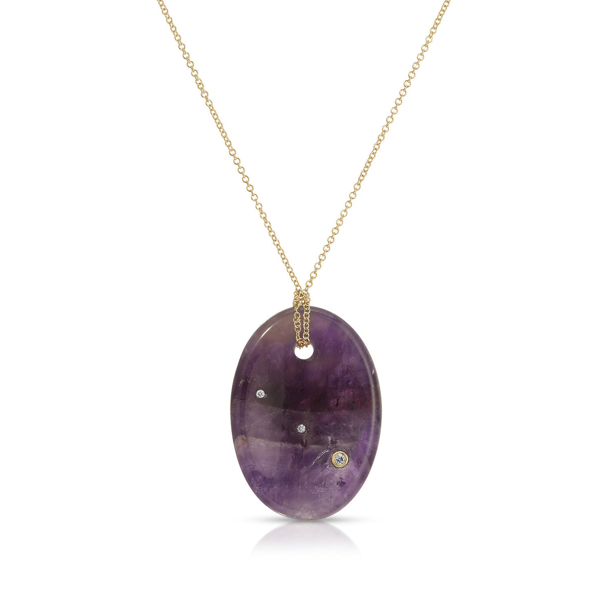 Amethyst Aura Necklace