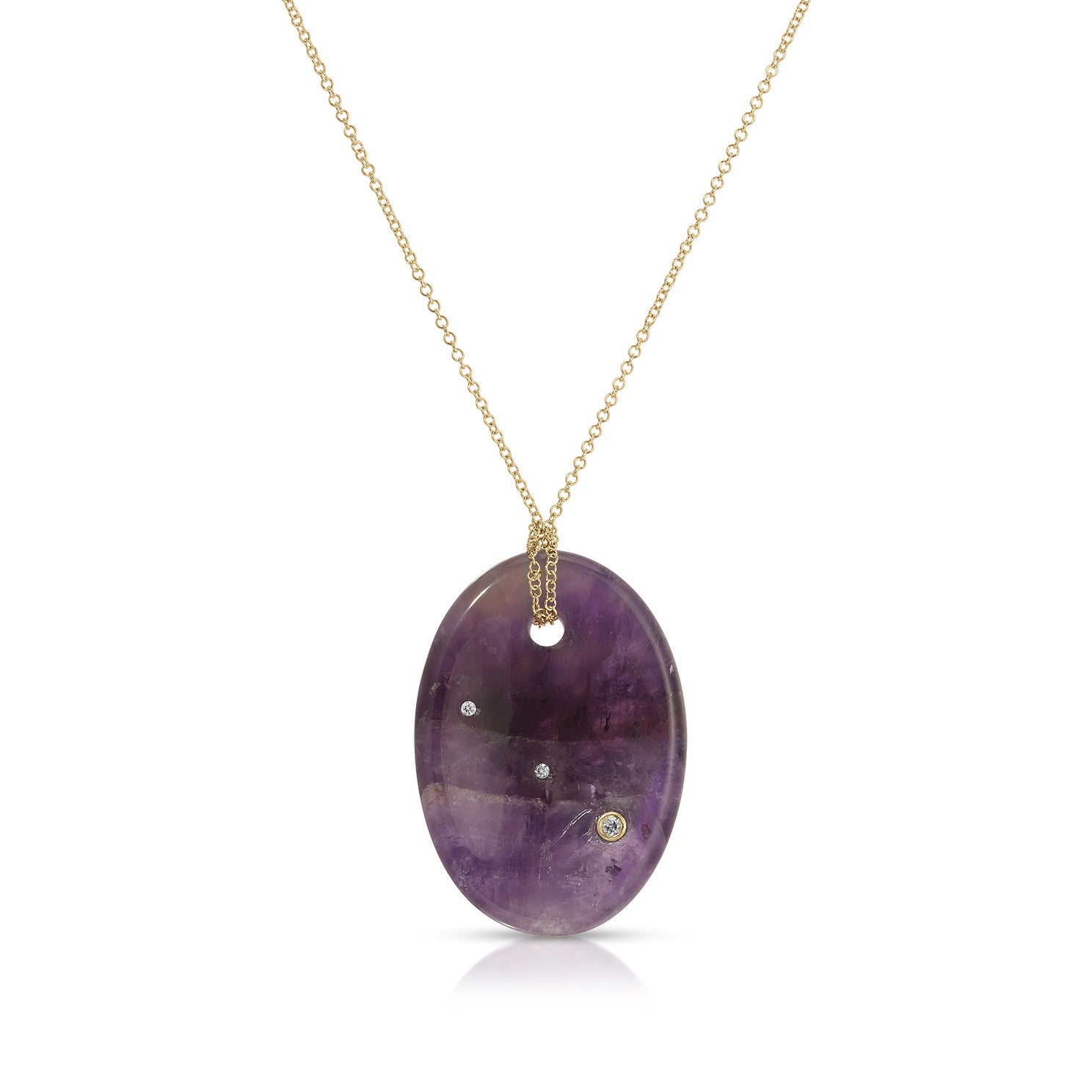 Amethyst Aura Necklace